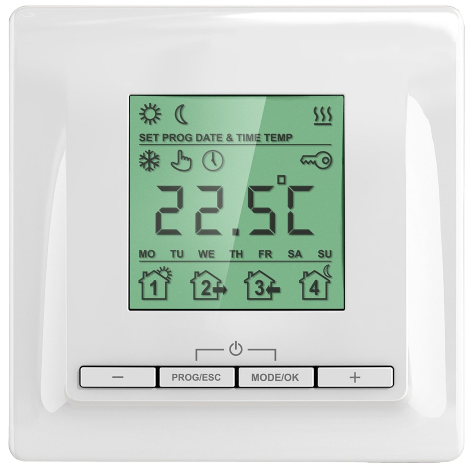 Termostato DUCASA TP 520 suelo radiante Leroy Merlin