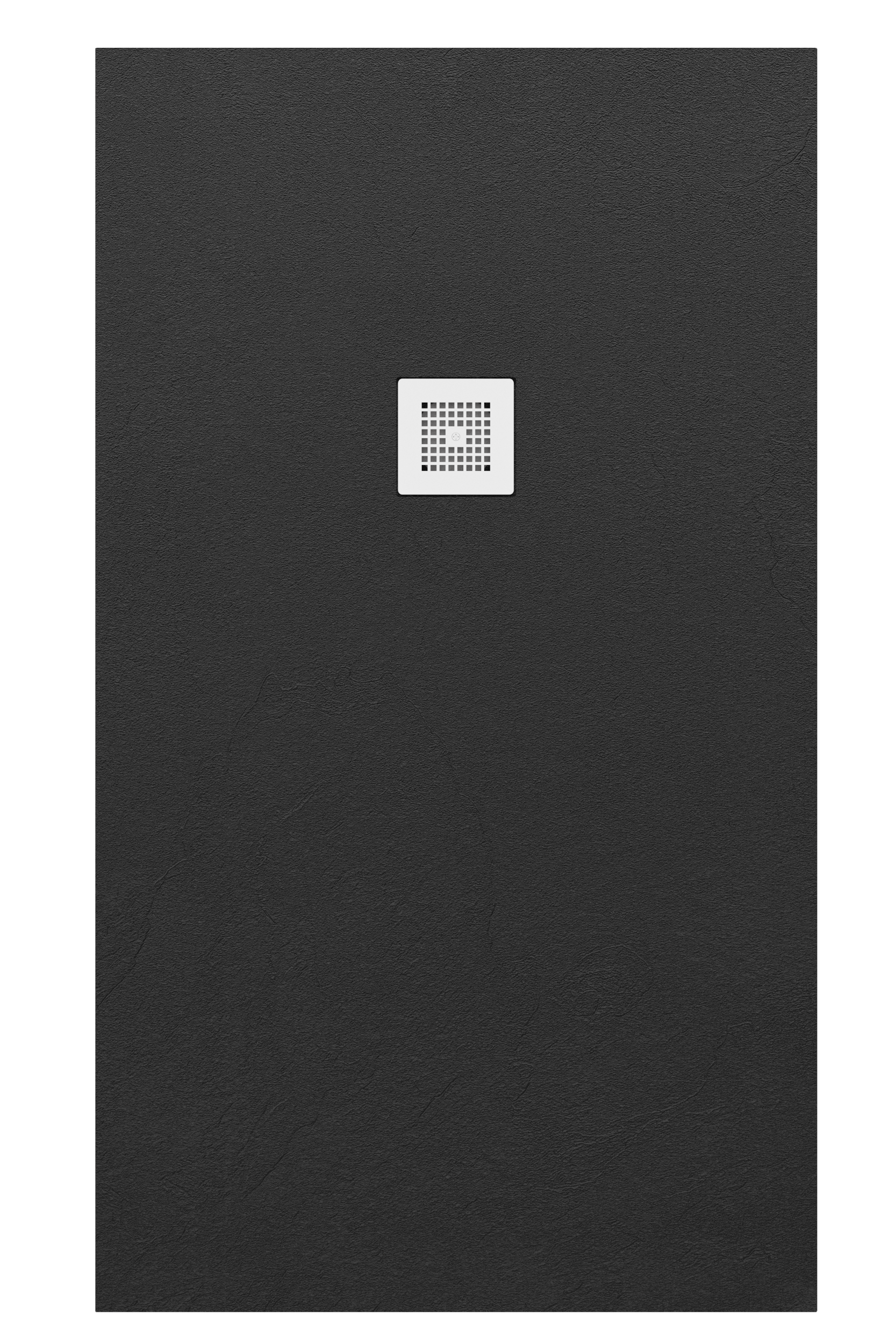 Plato de ducha colors pizarra 70x70 cm negro de la marca OBATH