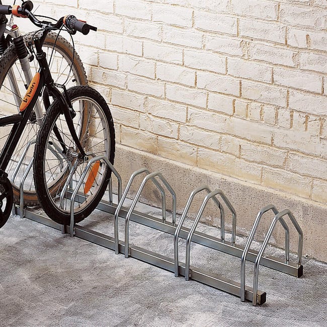 Soporte para bicicletas en pared / suelo de 132x25x33cm | Leroy Merlin