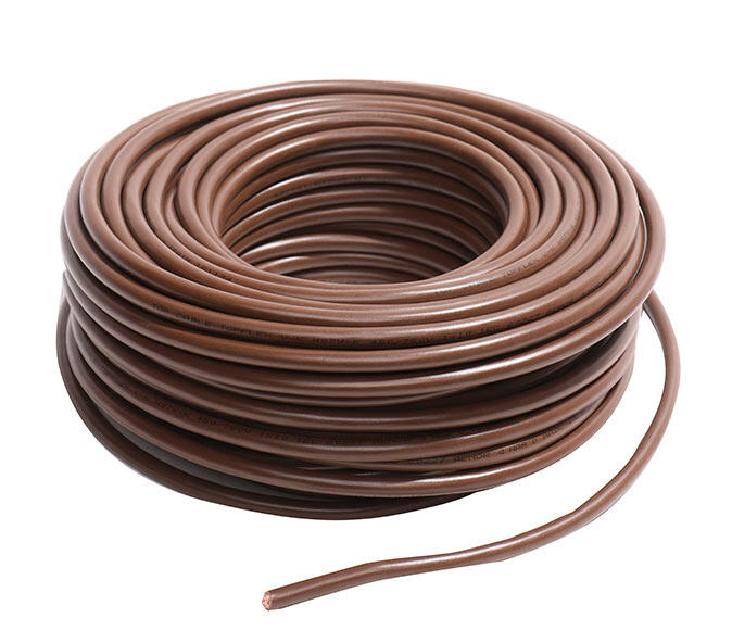 Cable lexman h07v-k marrón 10 mm² 25 m