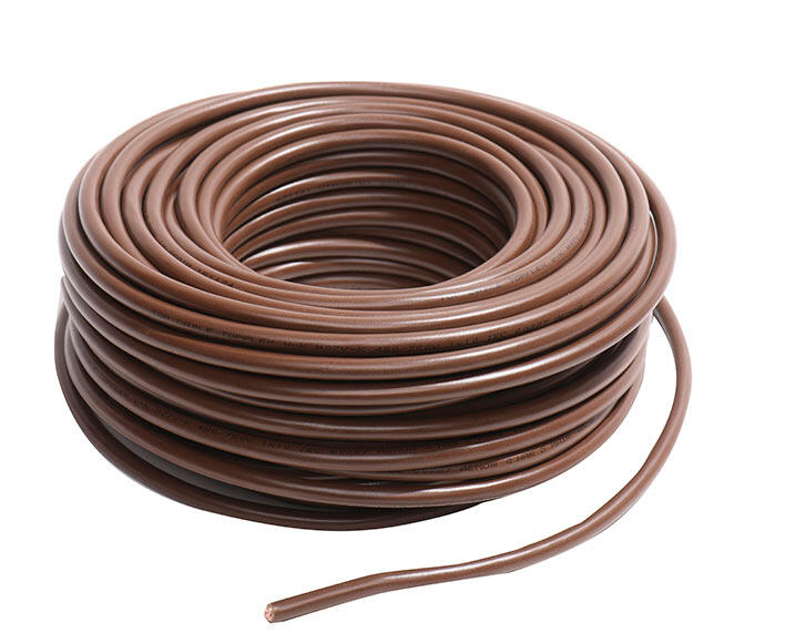 Cable lexman h07v-k marrón 2,5 mm² 5 m