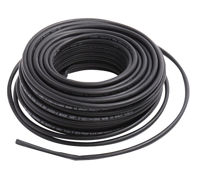 Cable lexman h07v-k negro 2,5 mm² 5 m