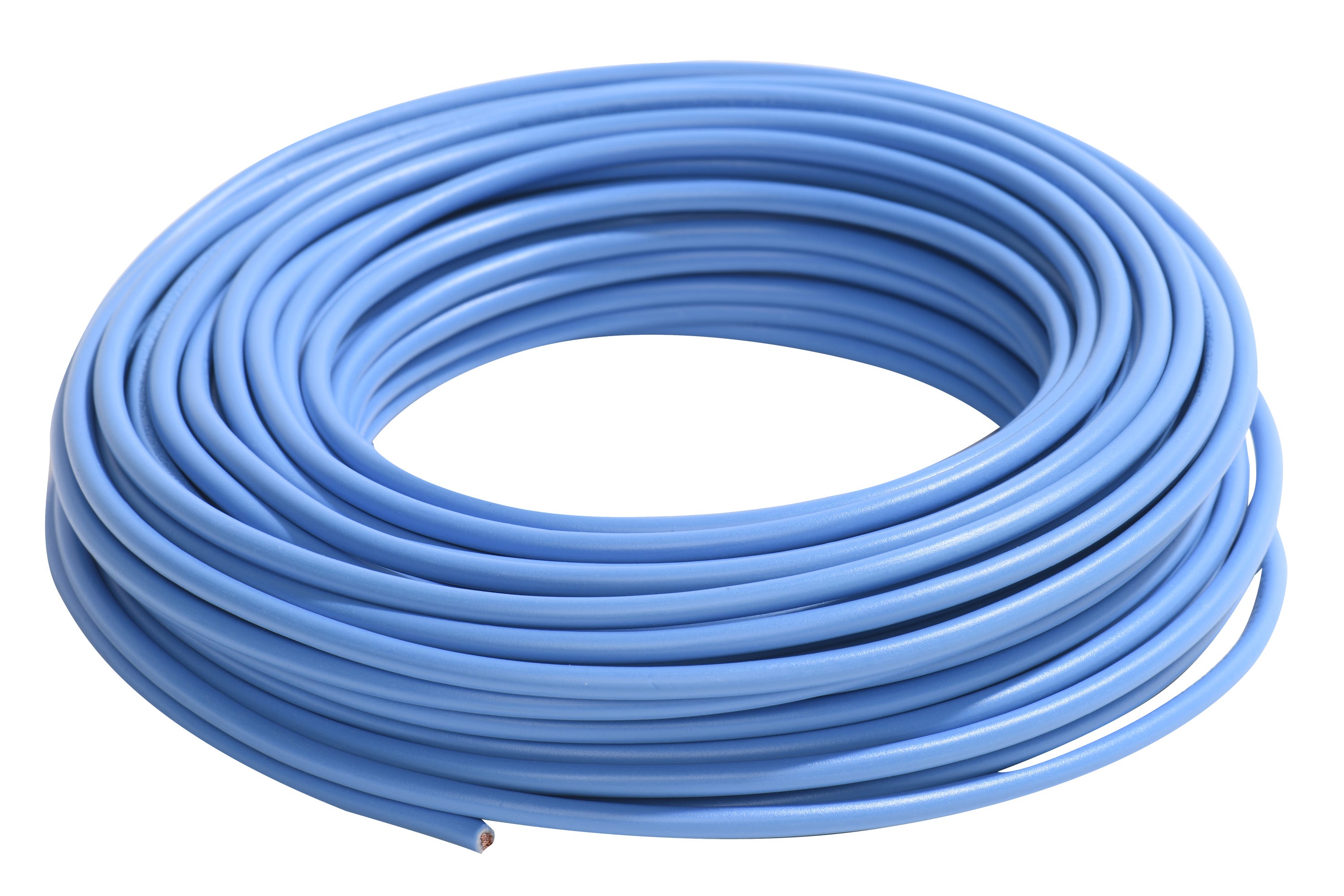 Cable eléctrico LEXMAN H07V-K azul 6 mm² 10 m