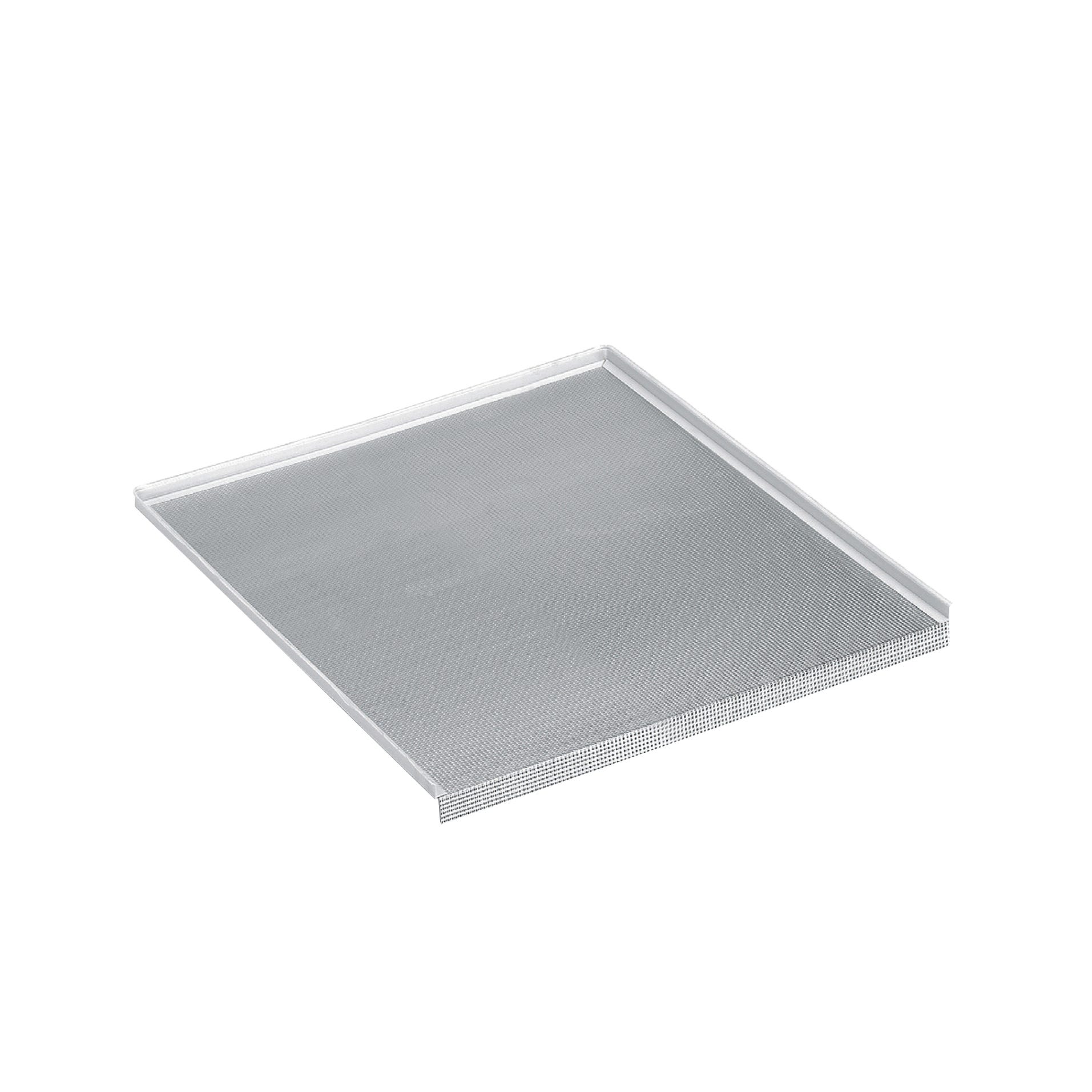 Plancha antihumedad para mueble de cocina fabricada en aluminio de 56.5x1.6  cm
