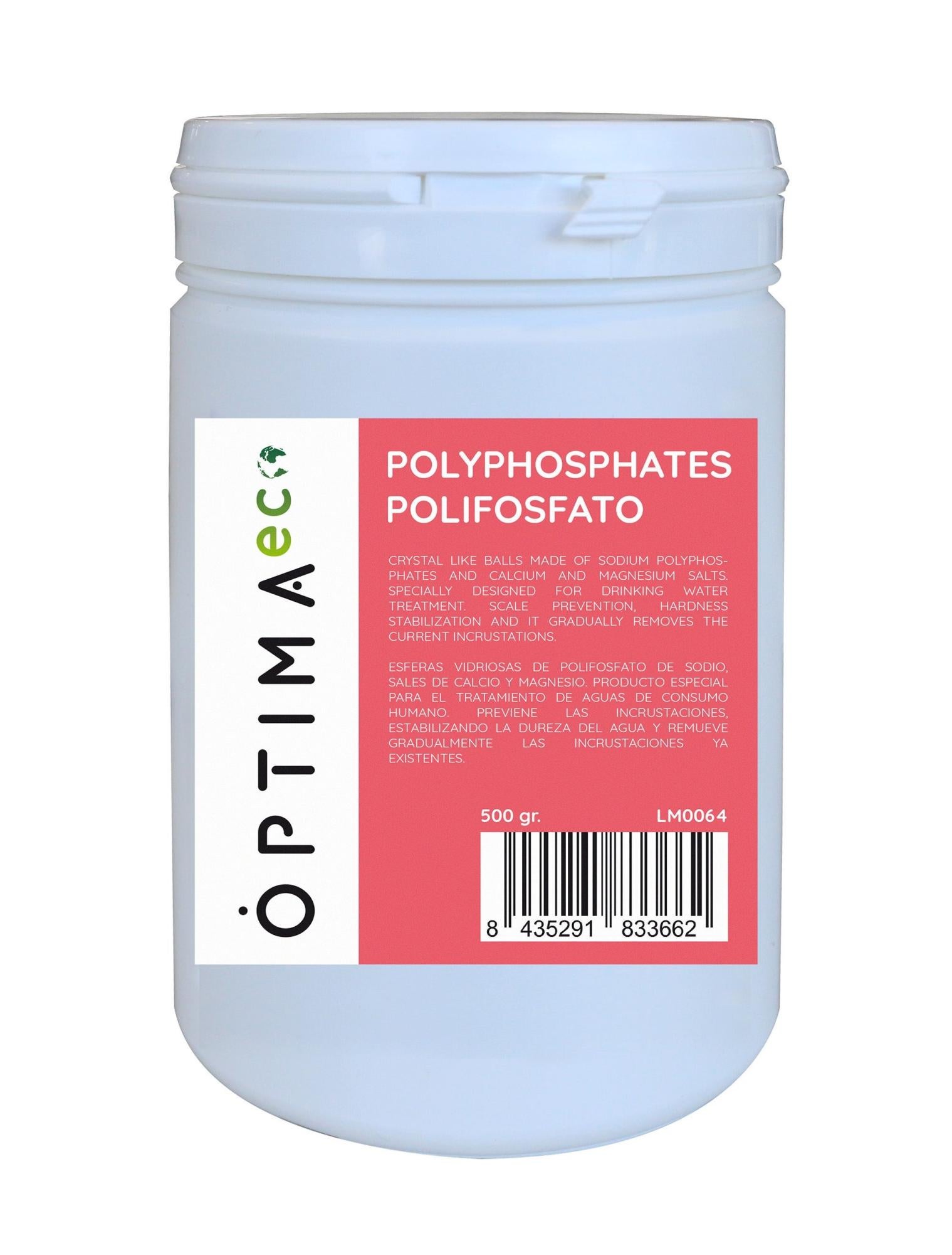 Bote de polifosfatos de 500 g