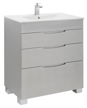 Mueble de Baño Minimalista Rostov Grafito 70 cm Bylmo