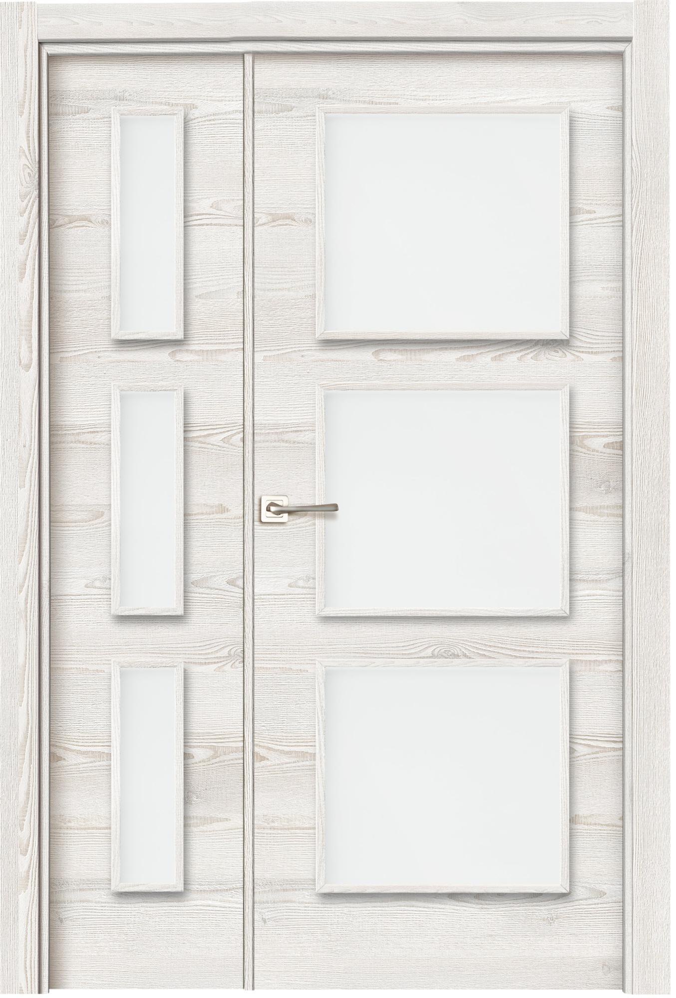 Puerta oslo blanco apertura derecha con cristal 105cm de la marca ARTENS