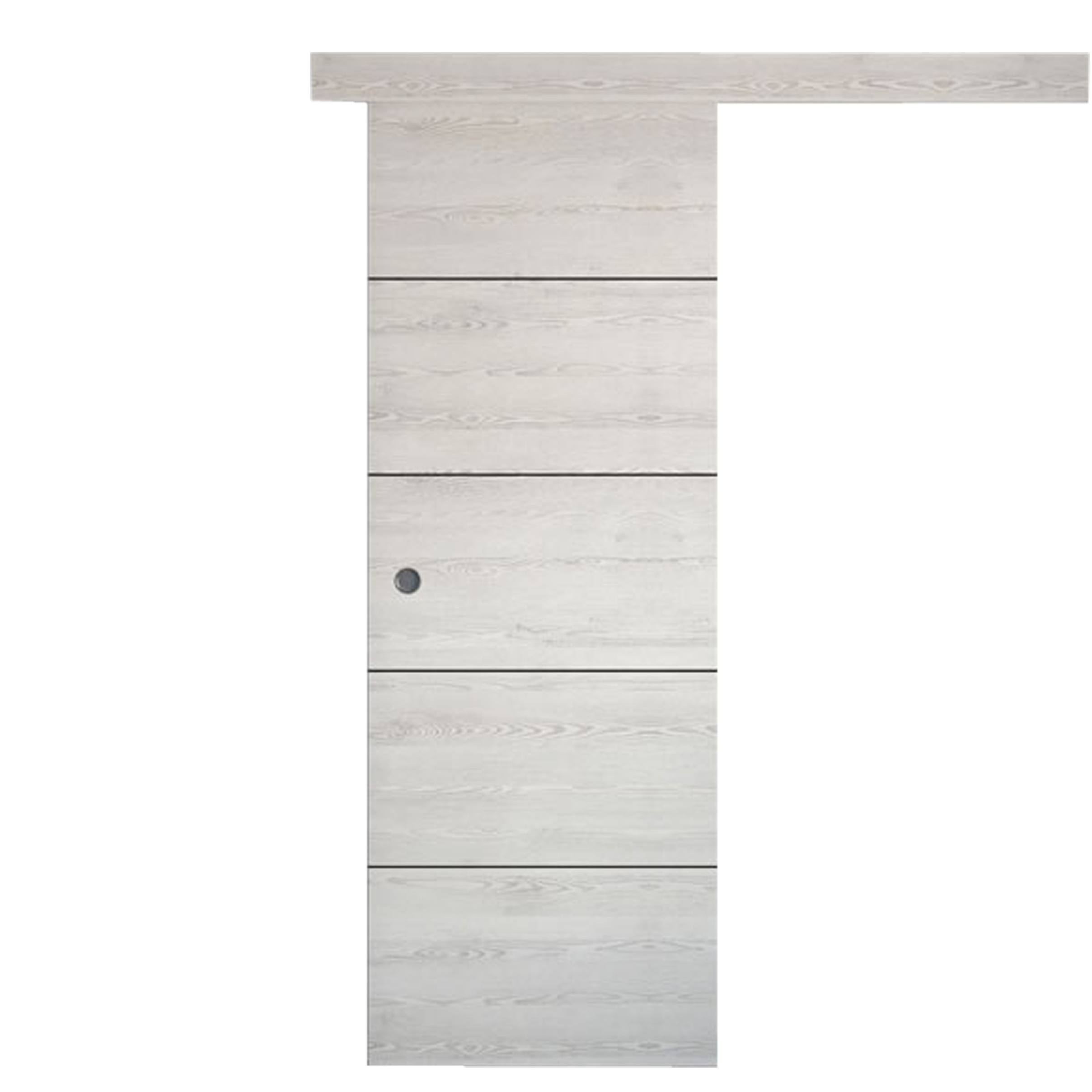 Puerta corredera berna blanco de 82.5 cm