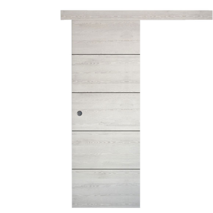 Puerta corredera Marsella Blanca Line Plus blanco de 82.5x203cm