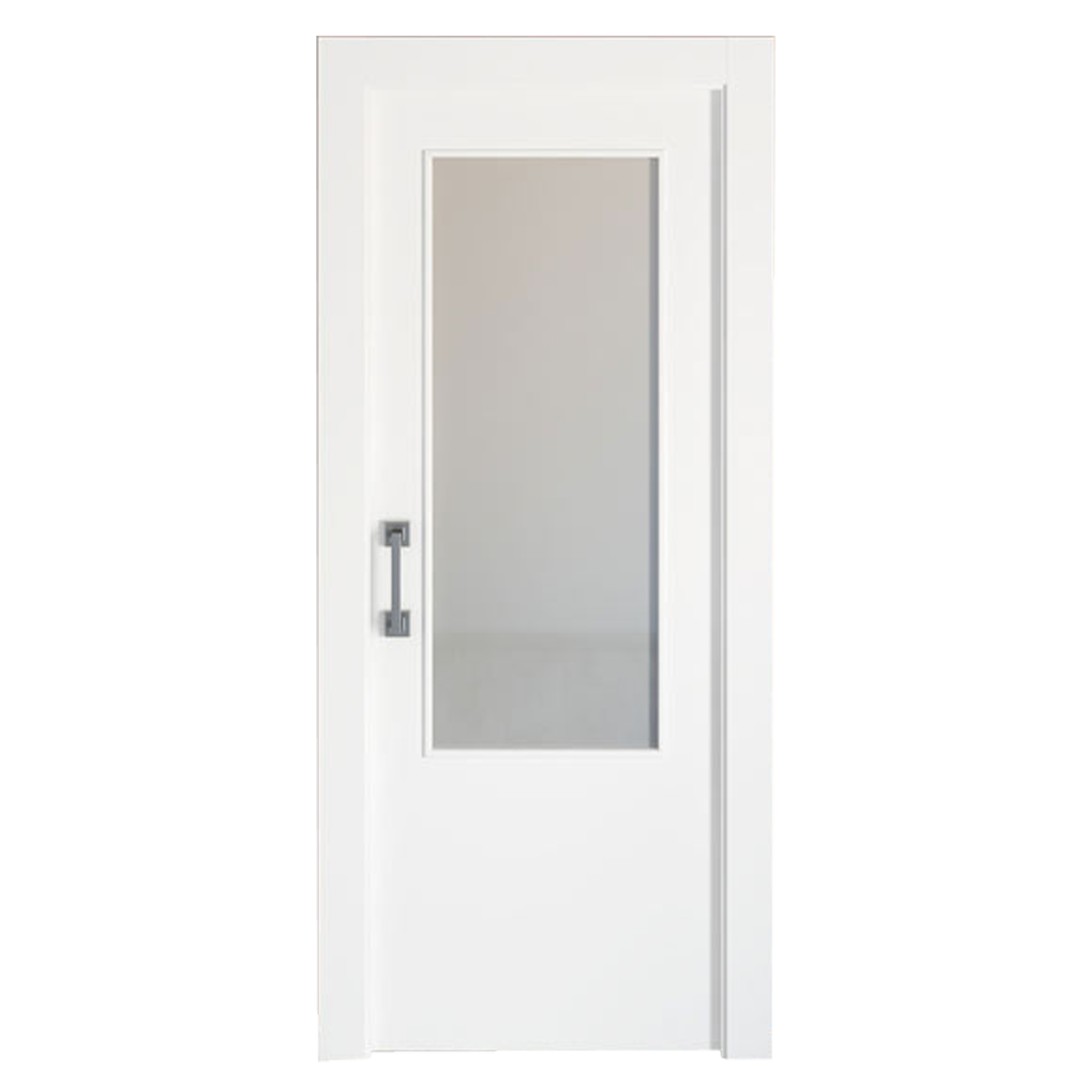 Puerta corredera con cristal bari blanco de 72.5 cm de la marca ARTENS