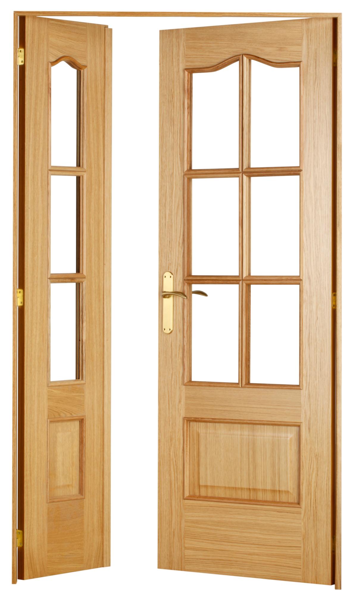 Puerta roma plus roble apertura derecha con cristal 115cm de la marca CASTALLA