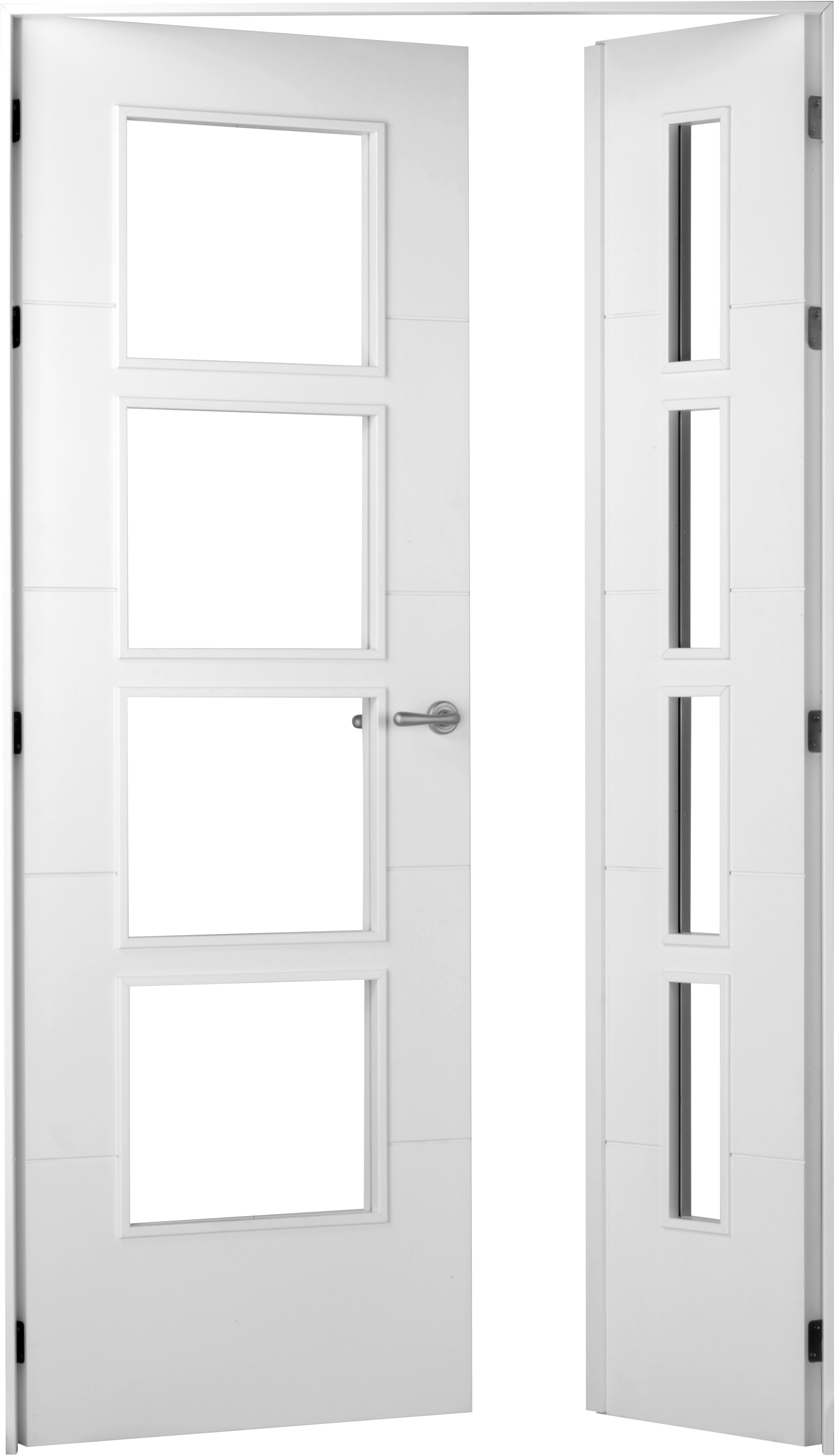 Puerta lucerna plus blanco apertura izquierda con cristal 105cm de la marca ARTENS