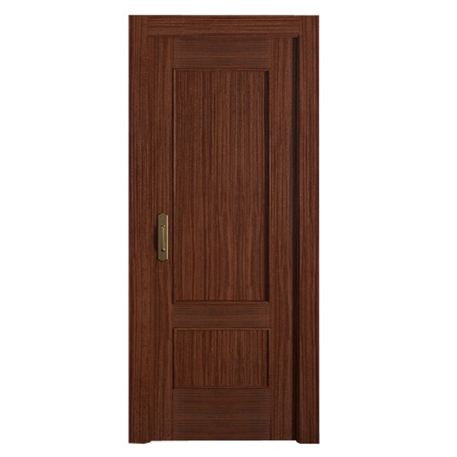 Puerta corredera Atenas Sapelly Line Plus sapelly de 82.5x203cm Leroy