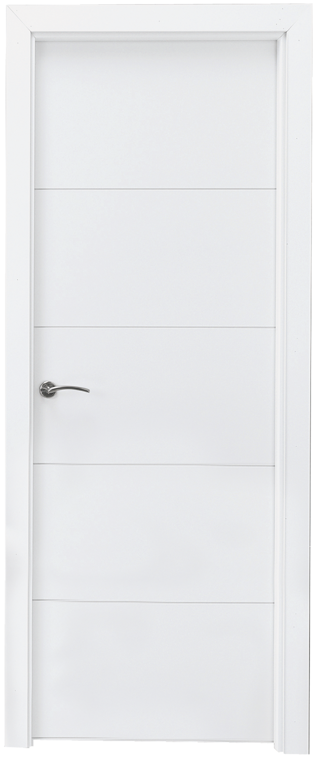 Puerta de interior Lacada Blanca Lisa plus - Karpimart Fabrica de puertas y  ventanas de madera