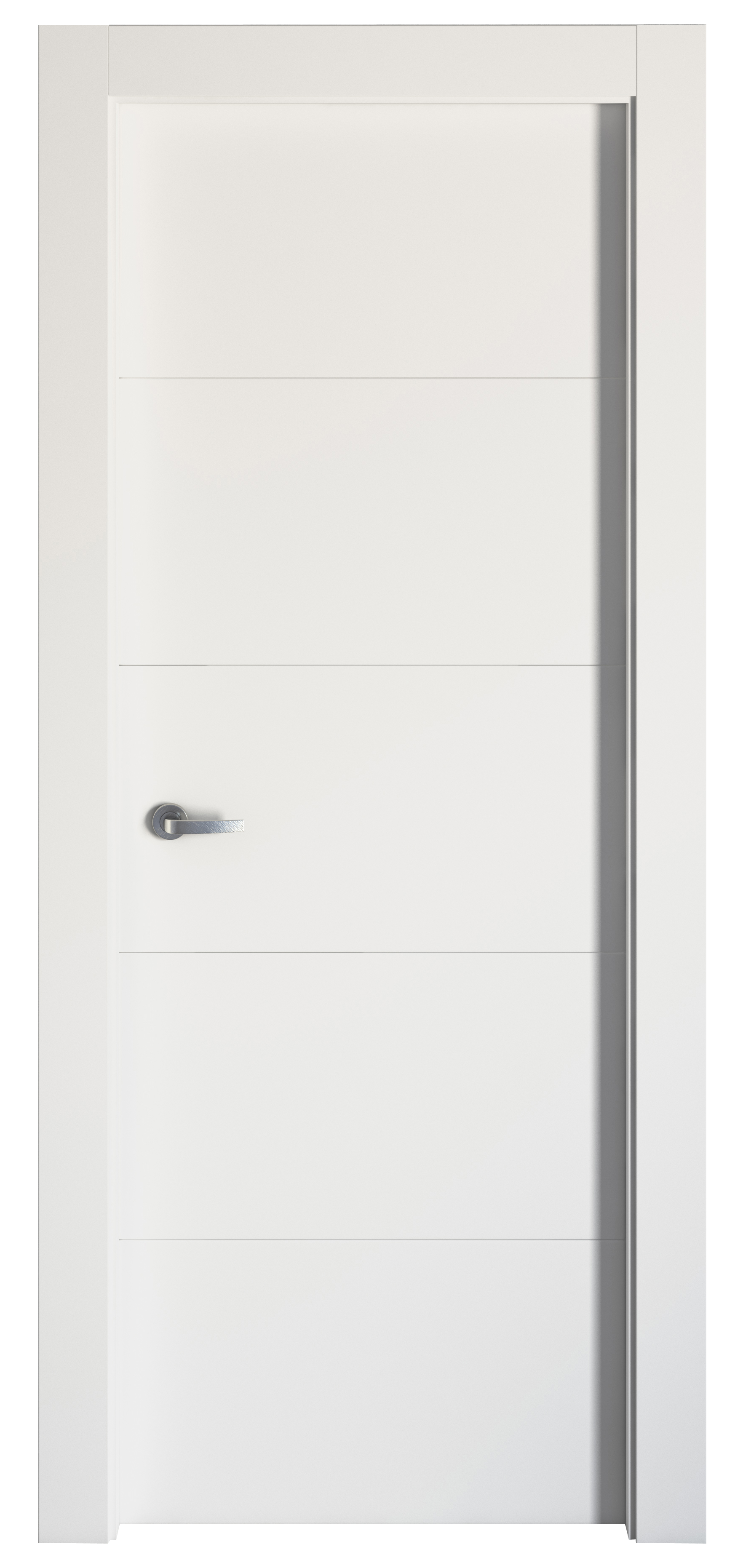 Puerta corredera Lucerna premium blanca 62,5 cm