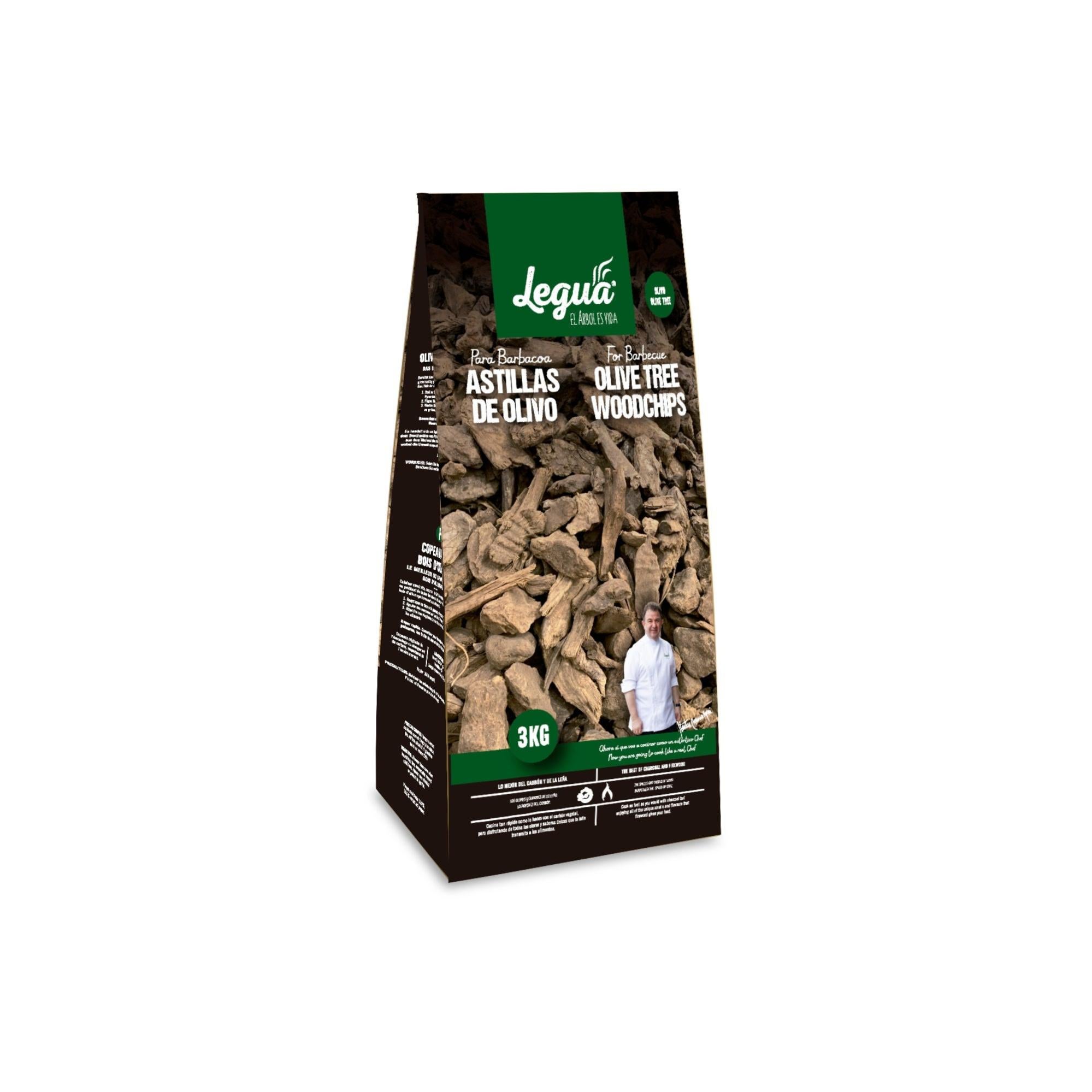 Saco de astillas de olivo 3 kg combustible | Leroy Merlin