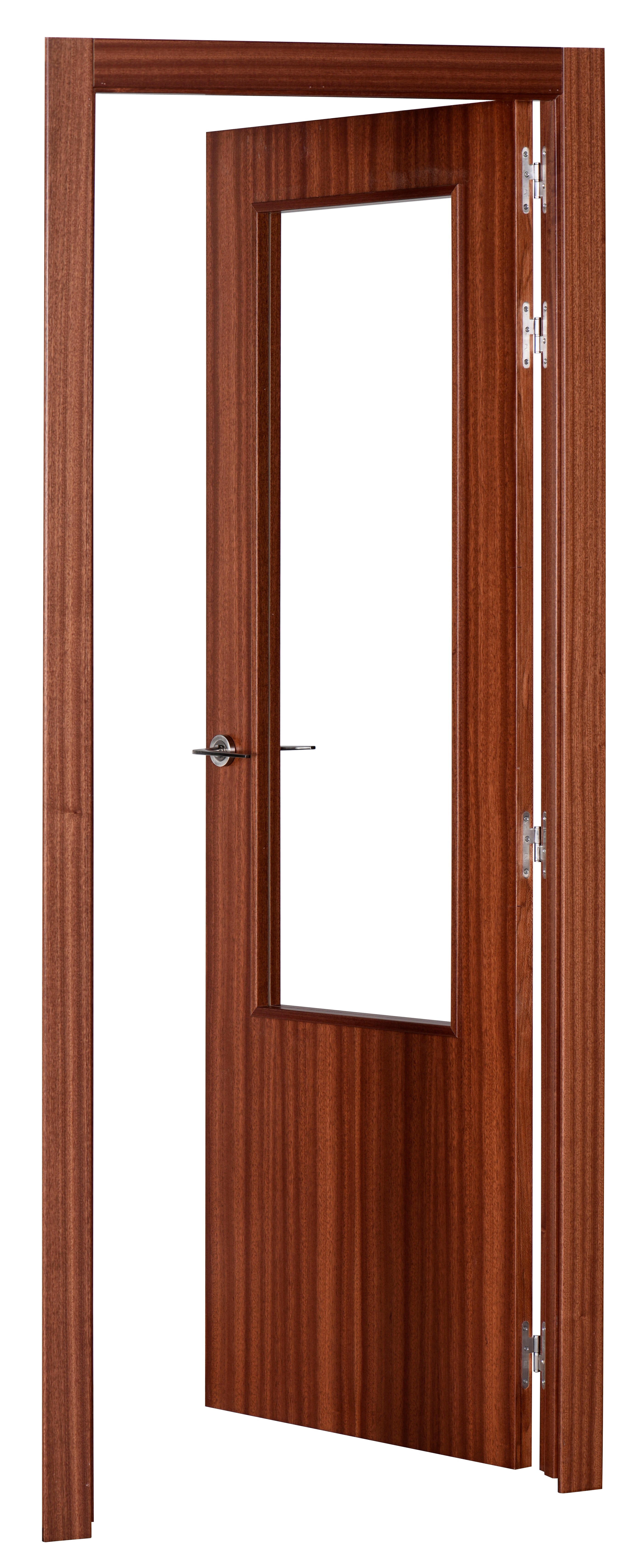 Puerta lisboa plus sapelly apertura derecha con cristal 72.5cm de la marca Sin marca