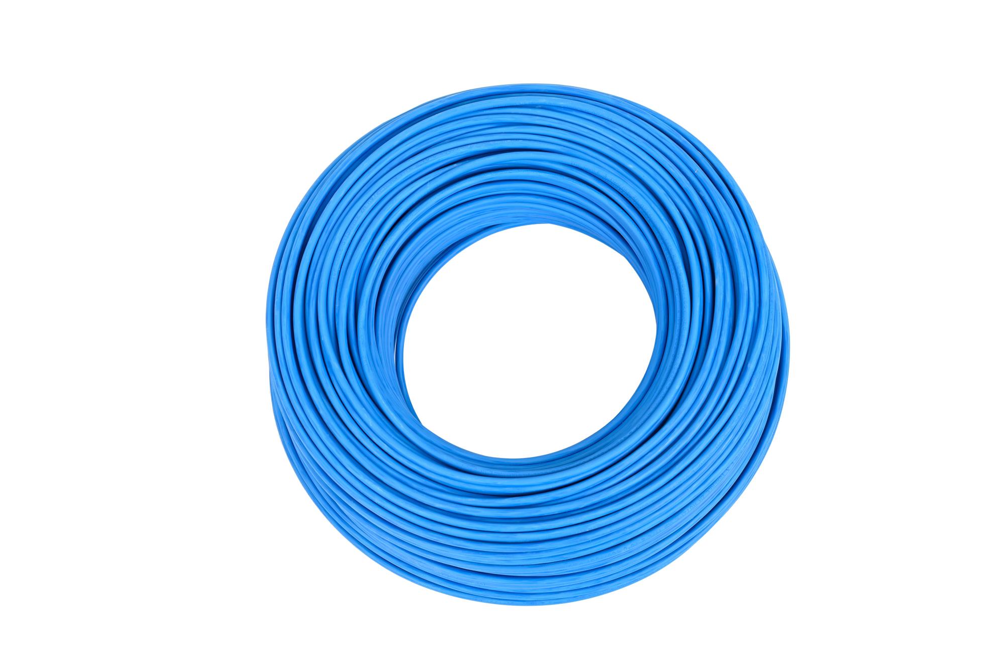 Cable eléctrico lexman h07z1-k azul 10 mm² 25 m