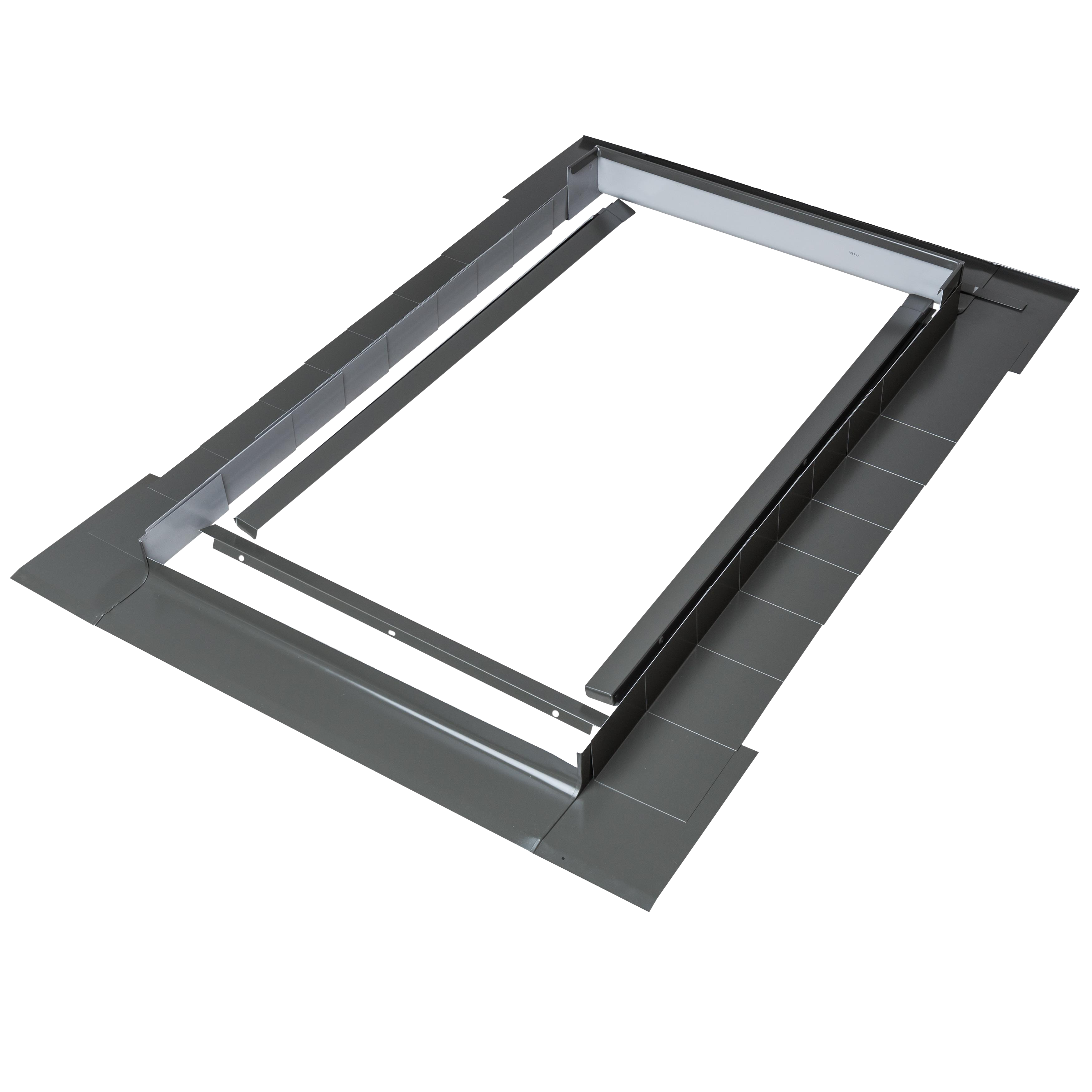 Tapajuntas ventana de tejado plano de aluminio fakro de 55 x 118 cm