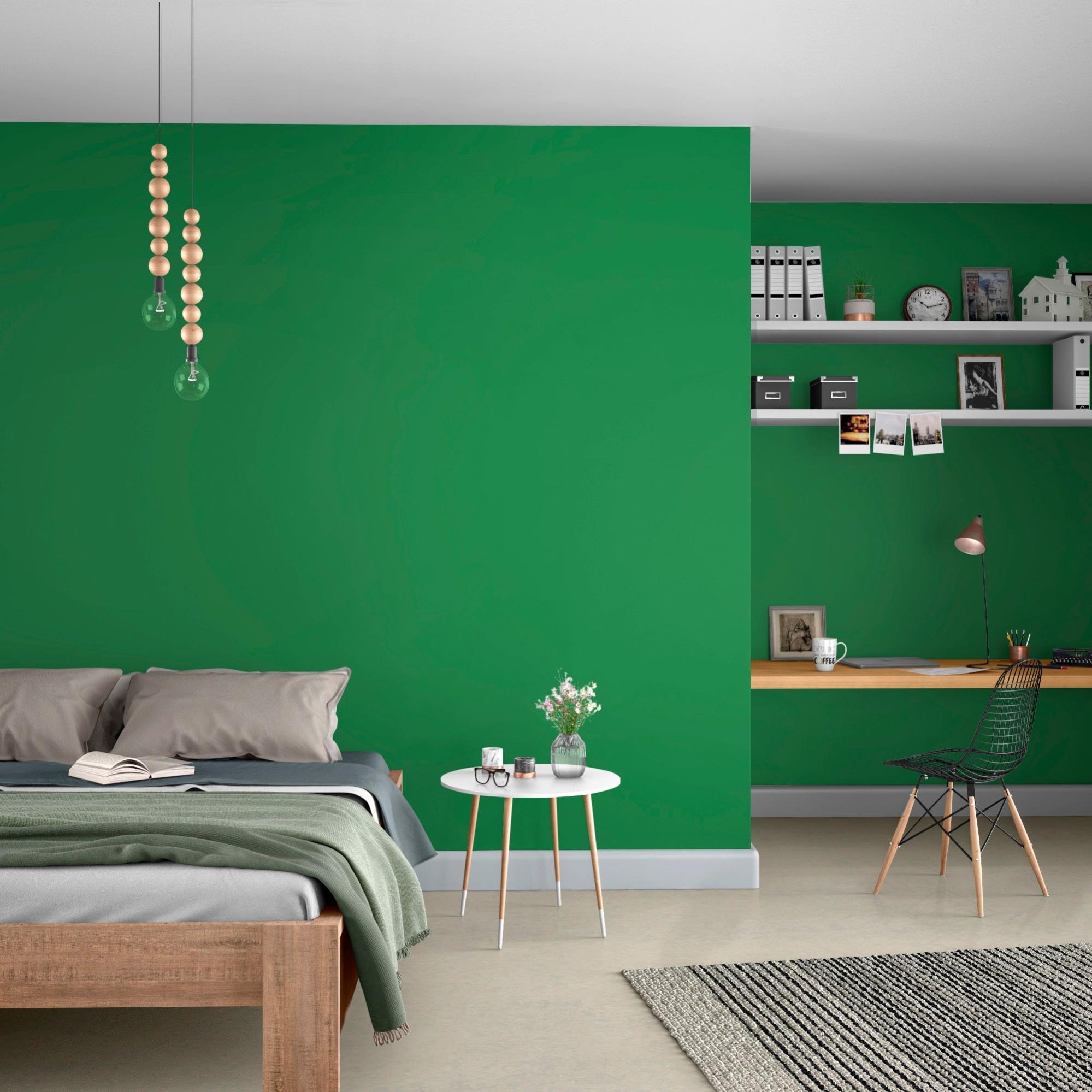Pintura interior Salud Activa verde oliva mate 15L | Leroy Merlin