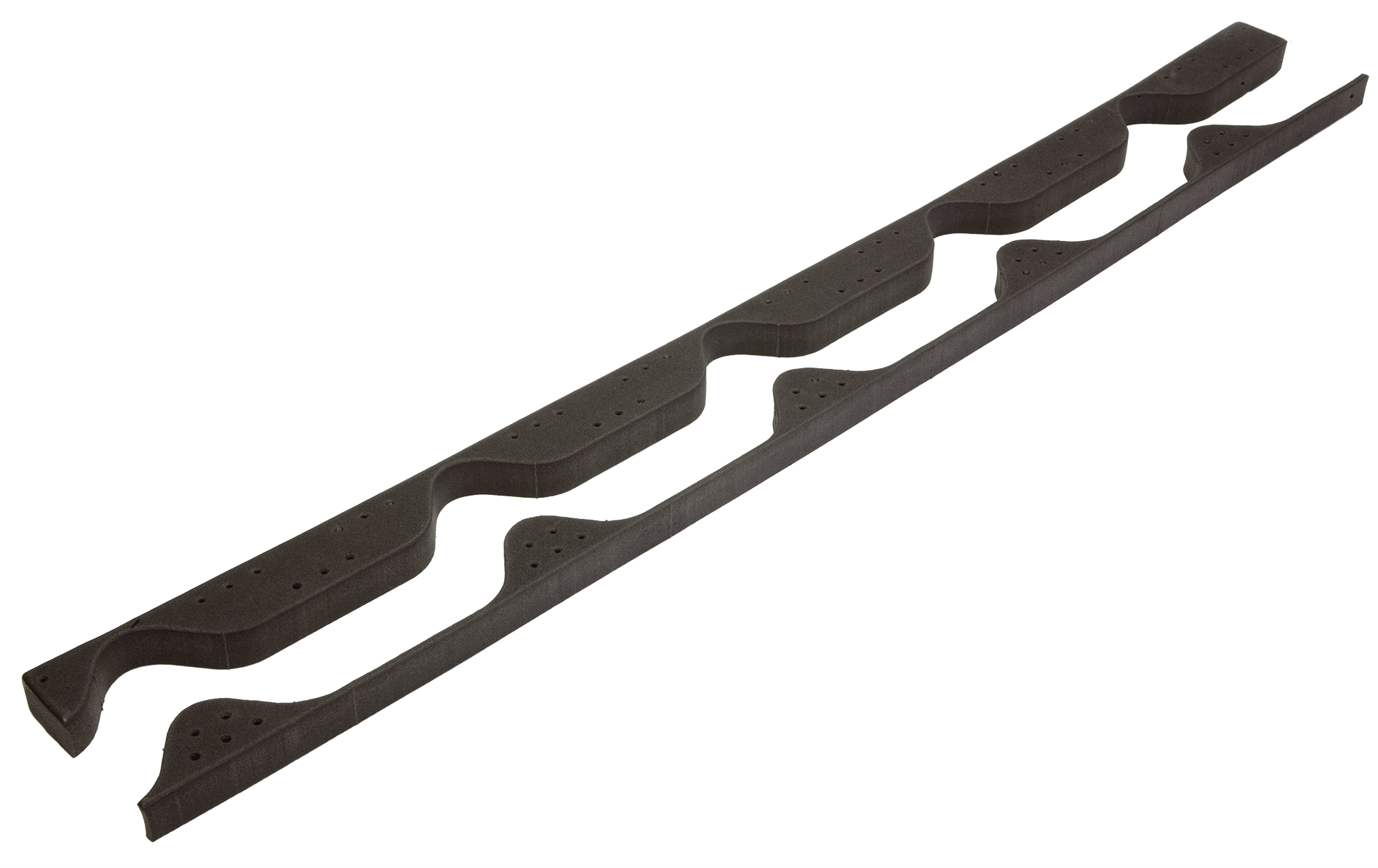 Pack de 4 cumbreras onduline onduvilla foam alero 100x3 cm