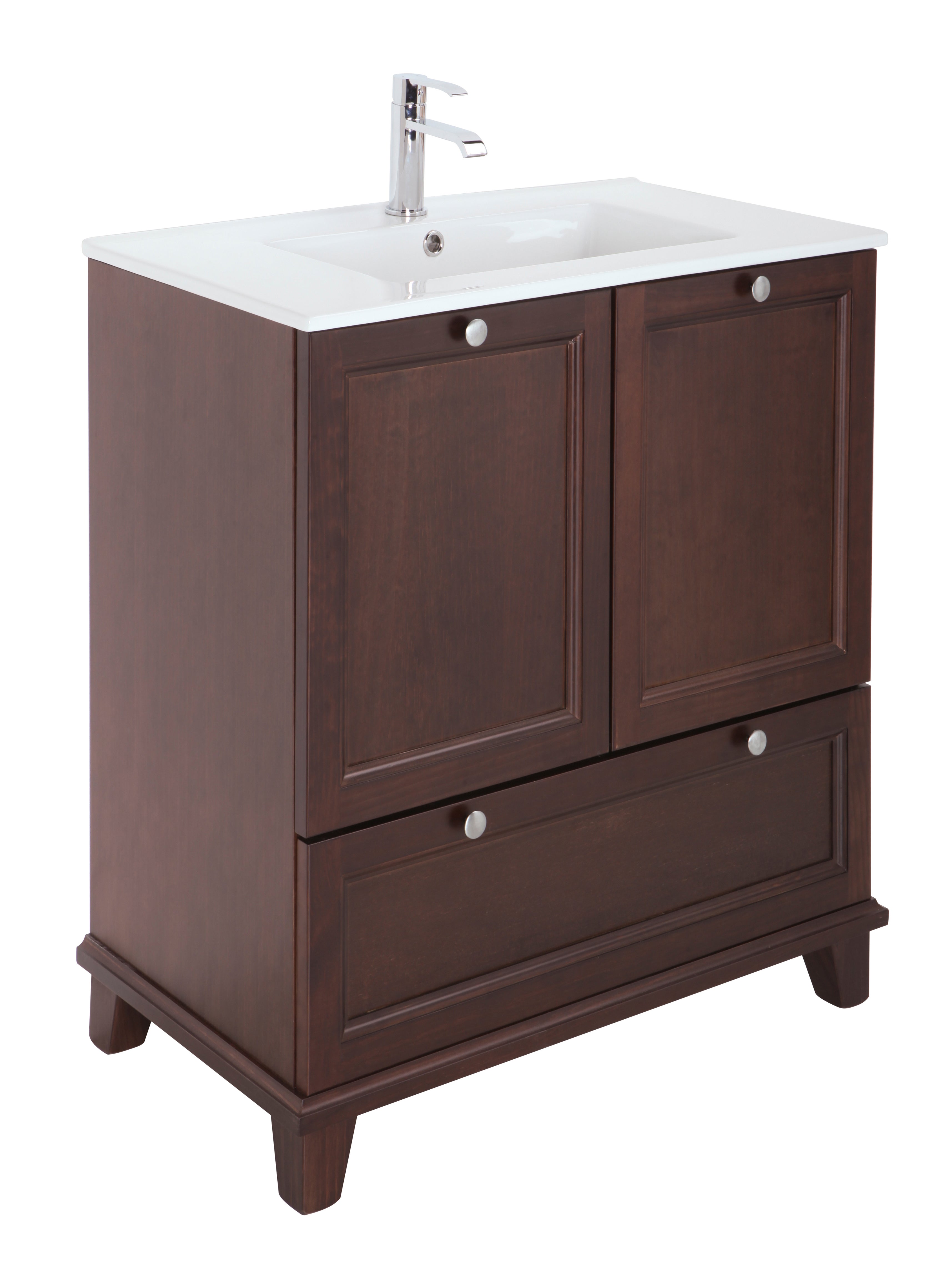 Mueble de baño unike nogal 65x45 cm