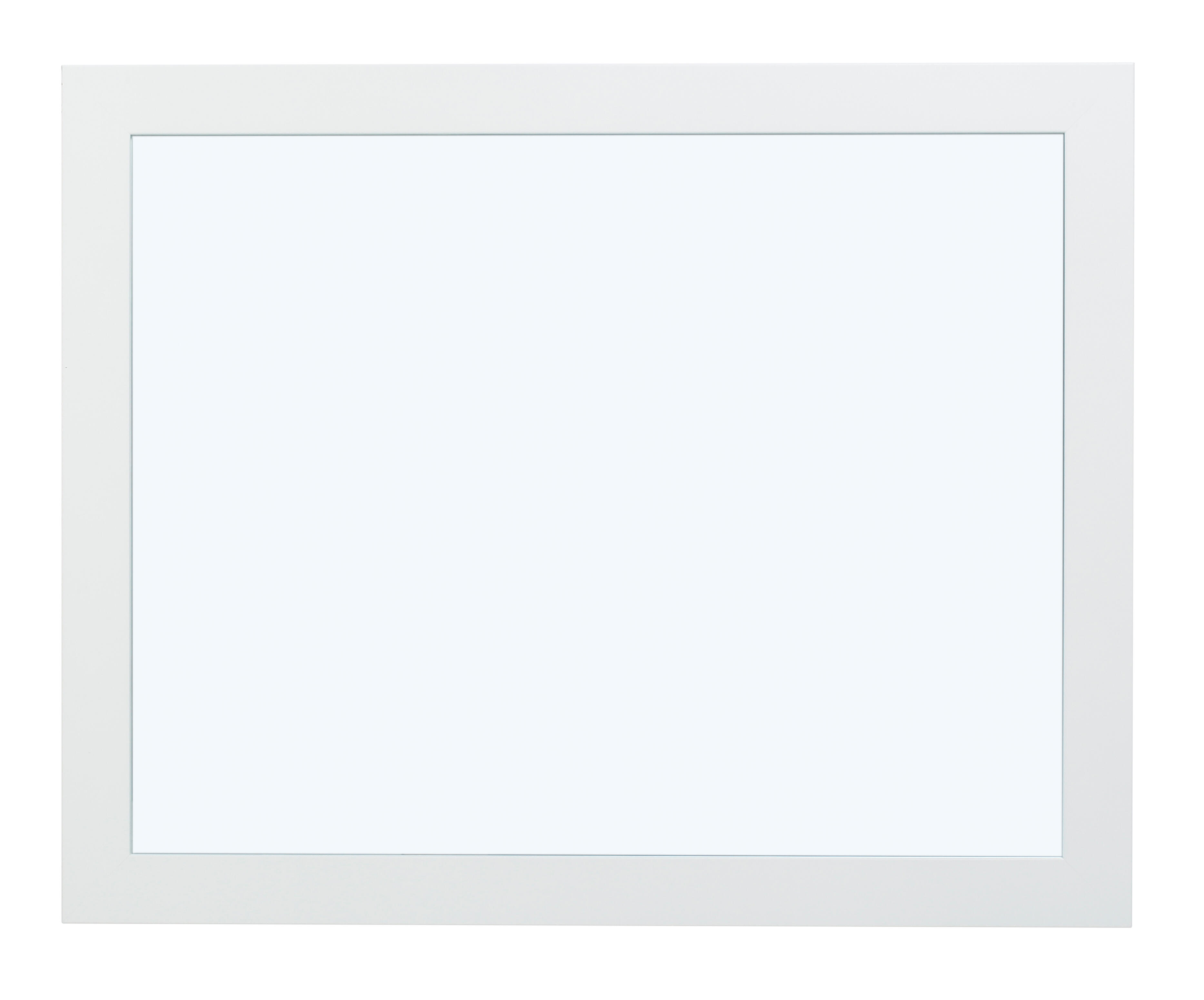 Espejo enmarcado rectangular roma blanco 80 x 100 cm