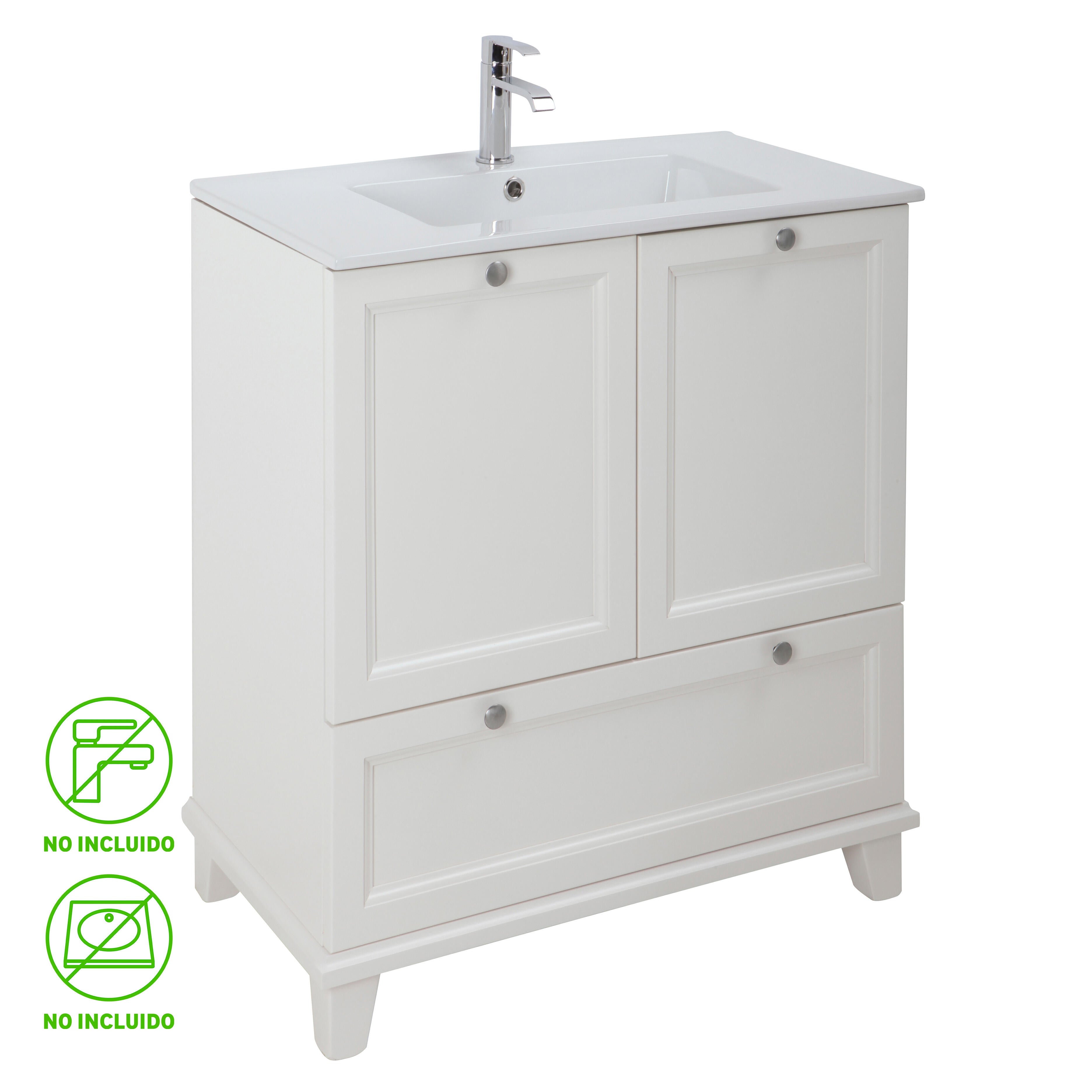 Mueble de baño unike blanco 65x45 cm