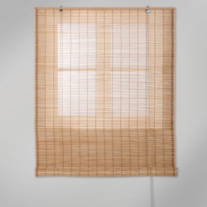 Natural Estores de Bambú, Privacidad Protección Estores Enrollables, Retro  Cortina de Caña Persianas, Estor Bambu Patio, para Interior/Exterior (Size  : 150x200cm) : : Hogar y cocina