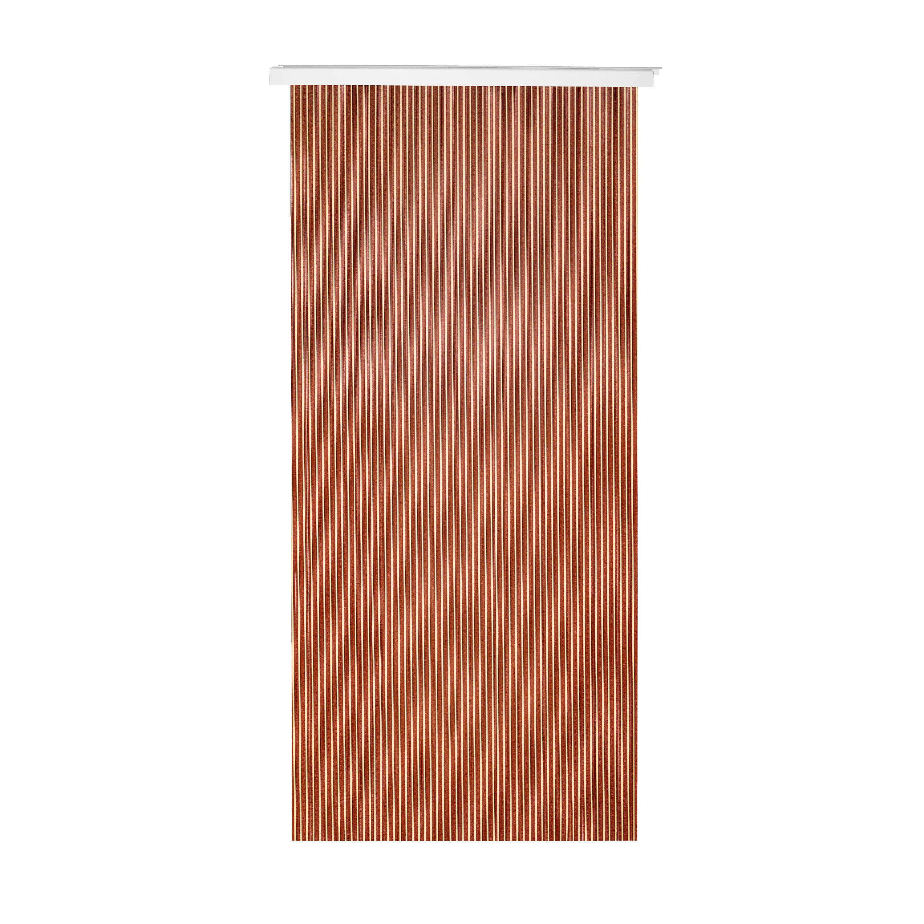 Cortina de puerta pvc guadiana marrón-beige 90 x 210 cm