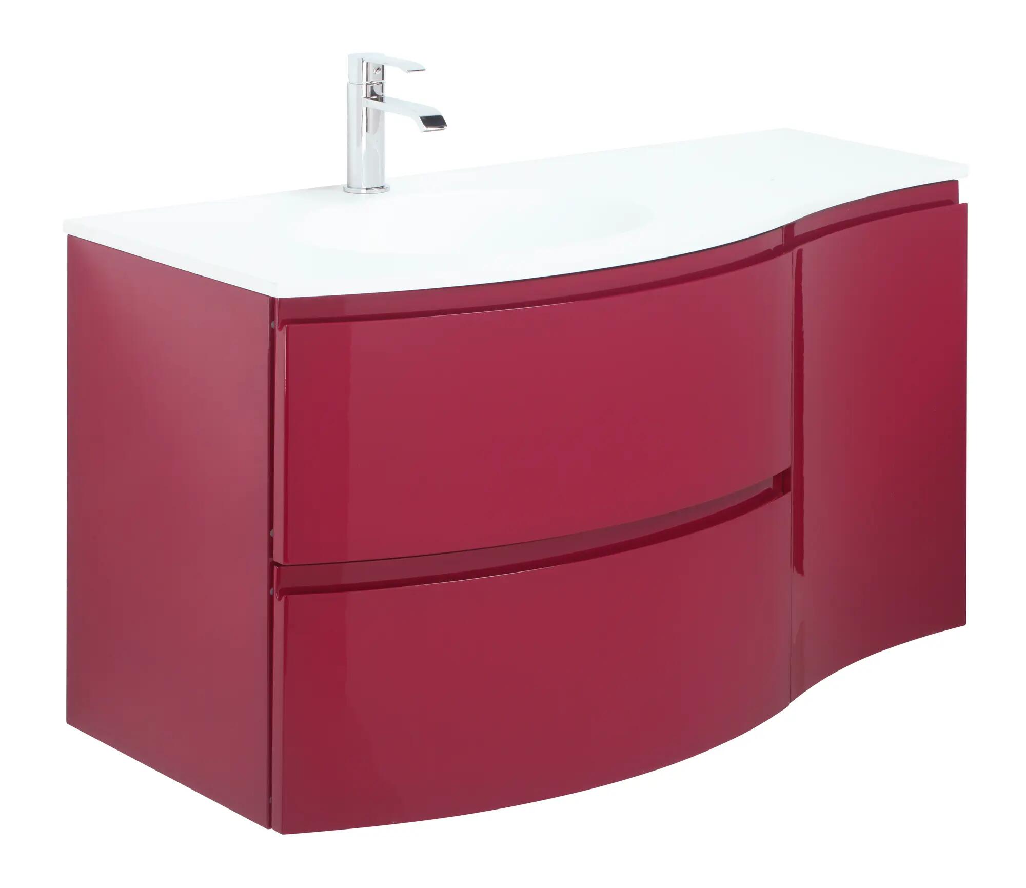 Mueble de baño svolta violeta 100x48 cm