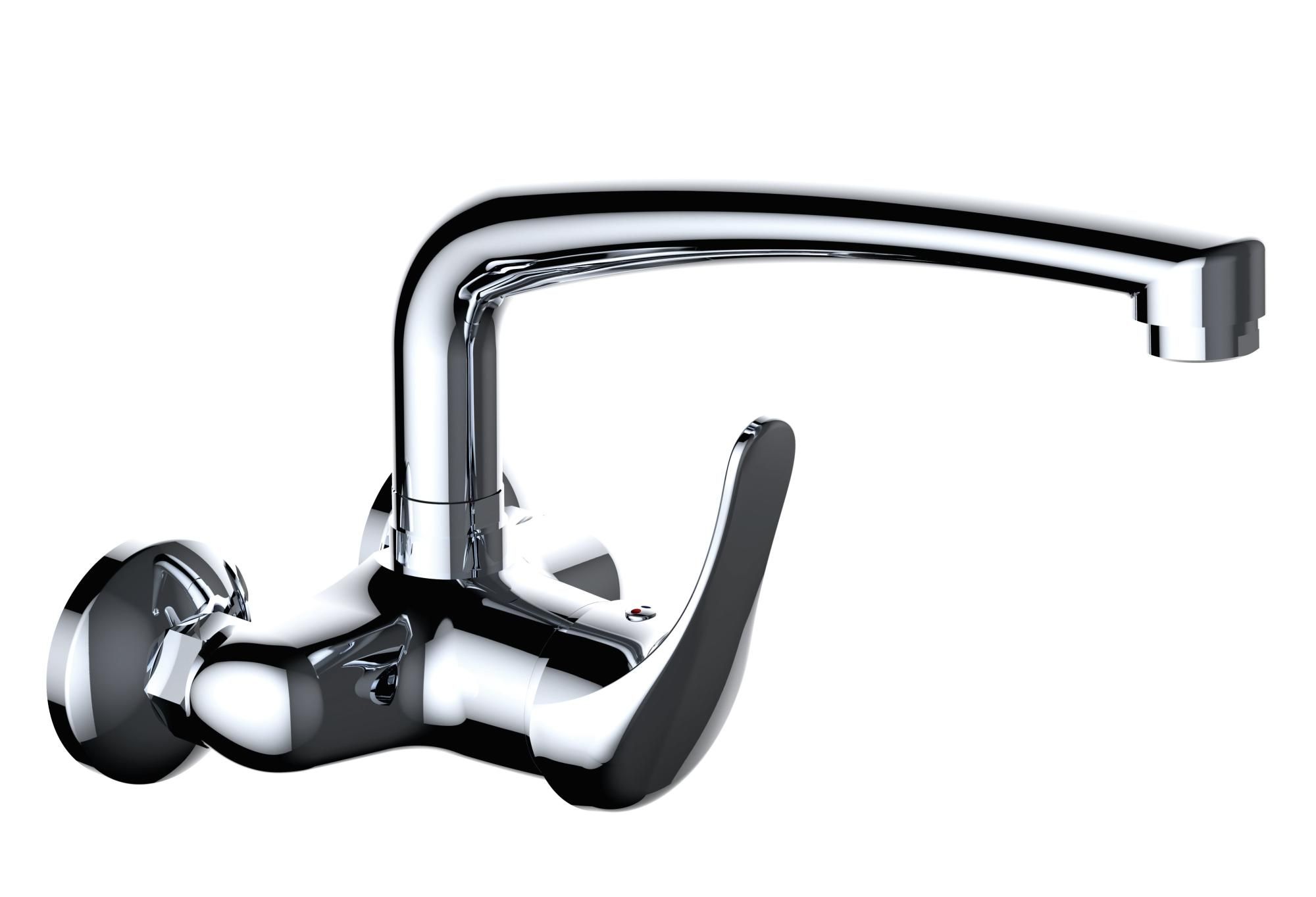 Grifo de cocina monomando ca o alto extra ble CLEVER Panam acero