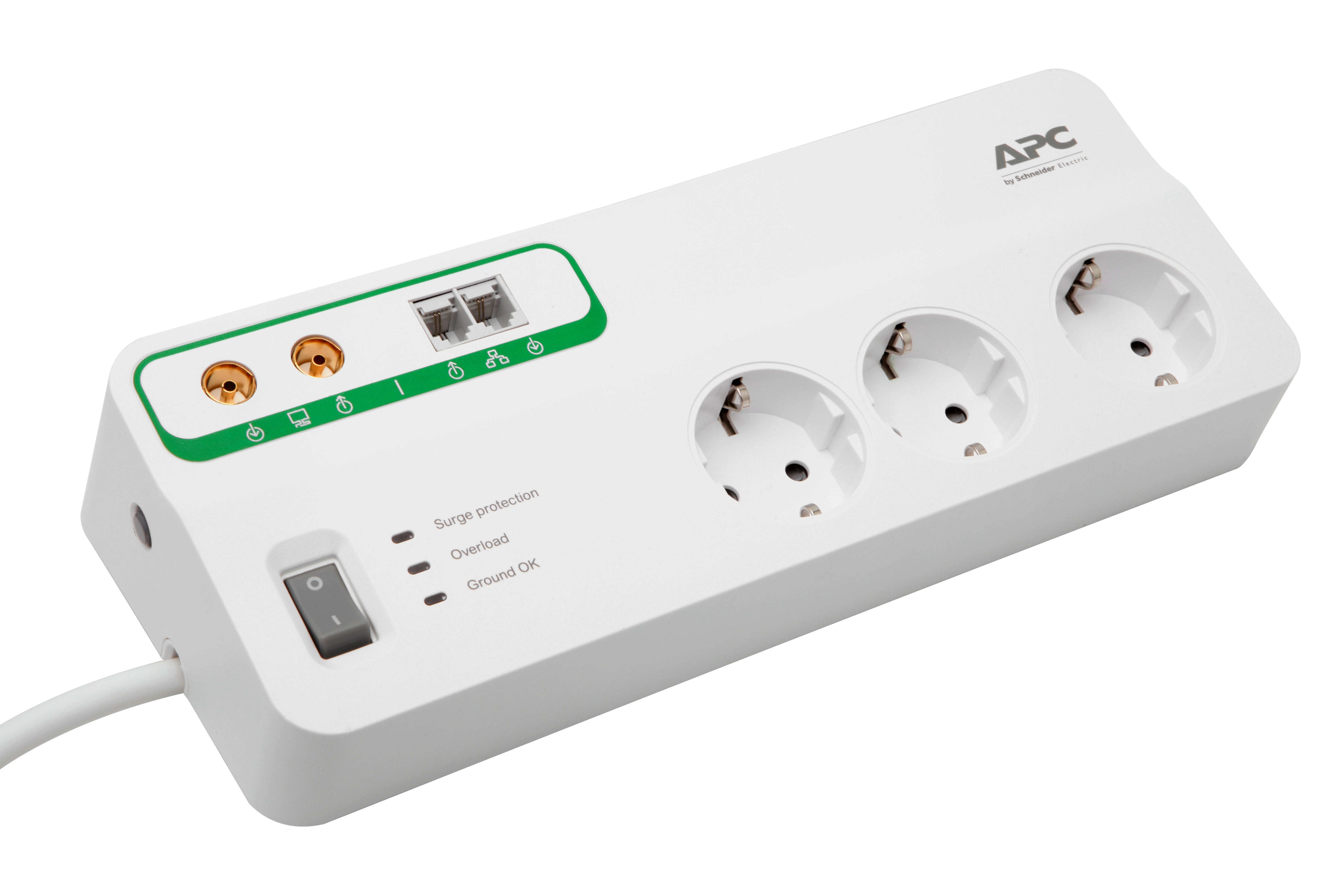 Schneider Electric Base de enchufe múltiple con USB (Número de