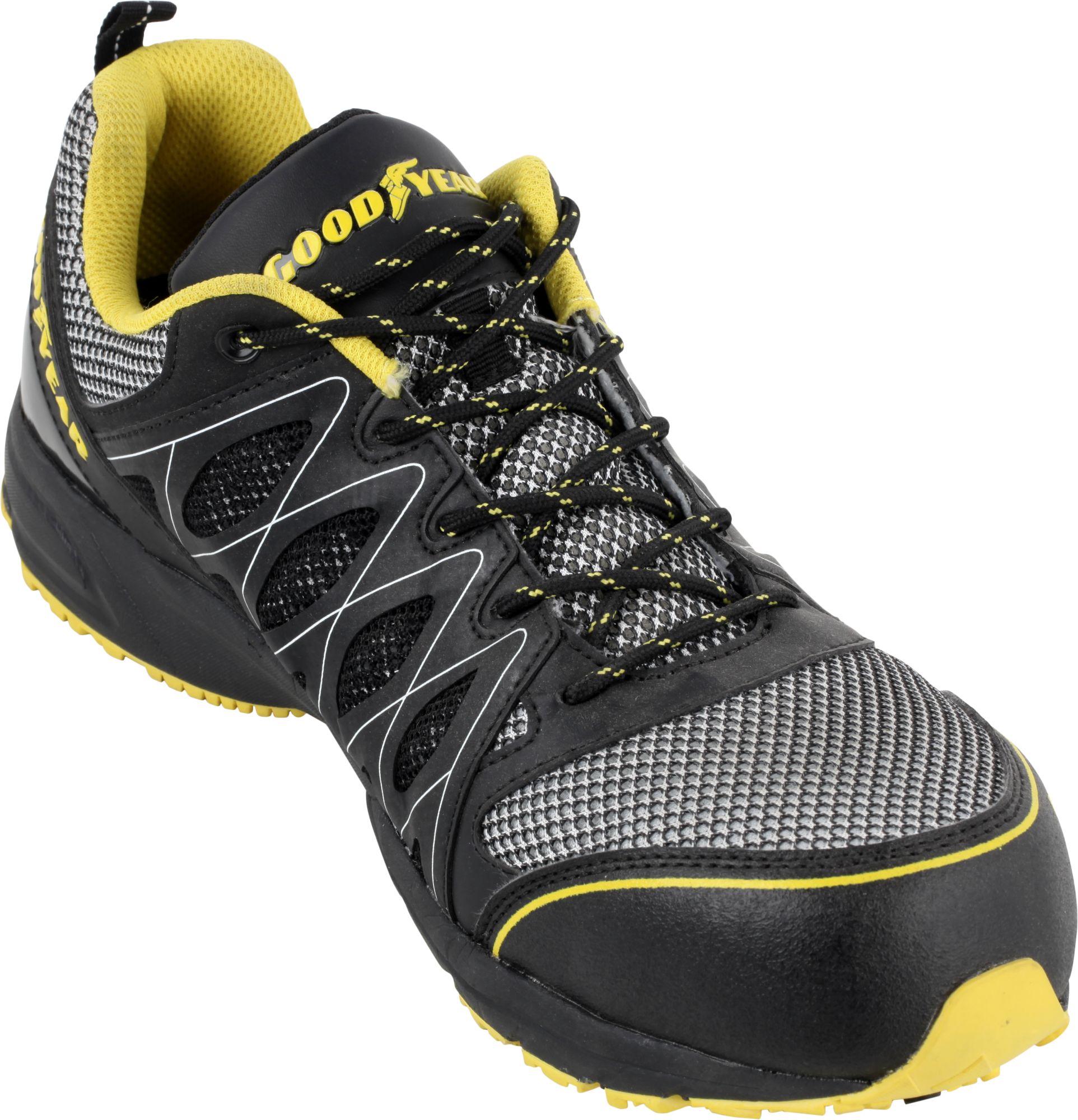 Zapatos de seguridad GOOD YEAR GYSHU1502C 45 S1 negro T45 Leroy