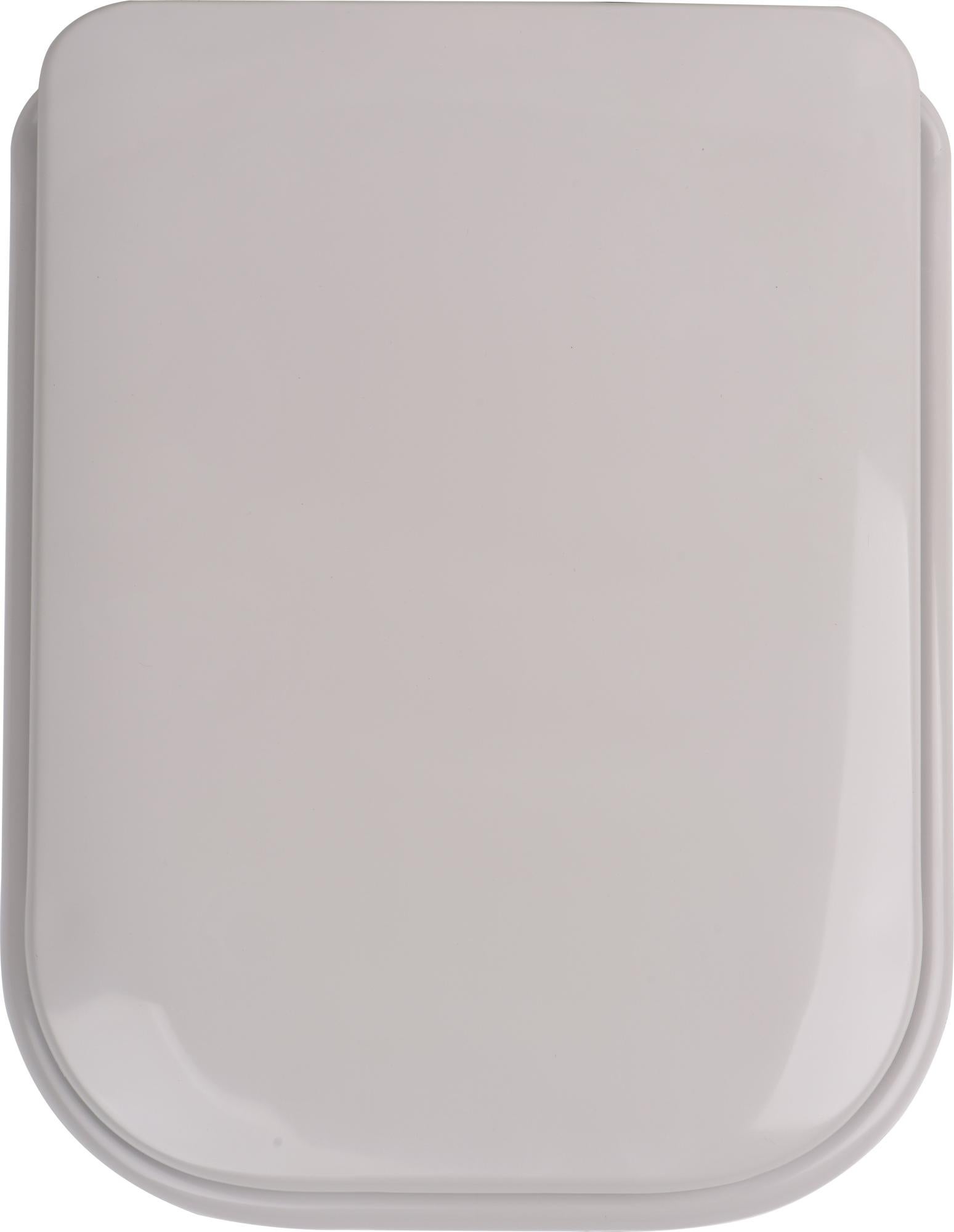 Tapa wc lunel compatible almina gris / plata