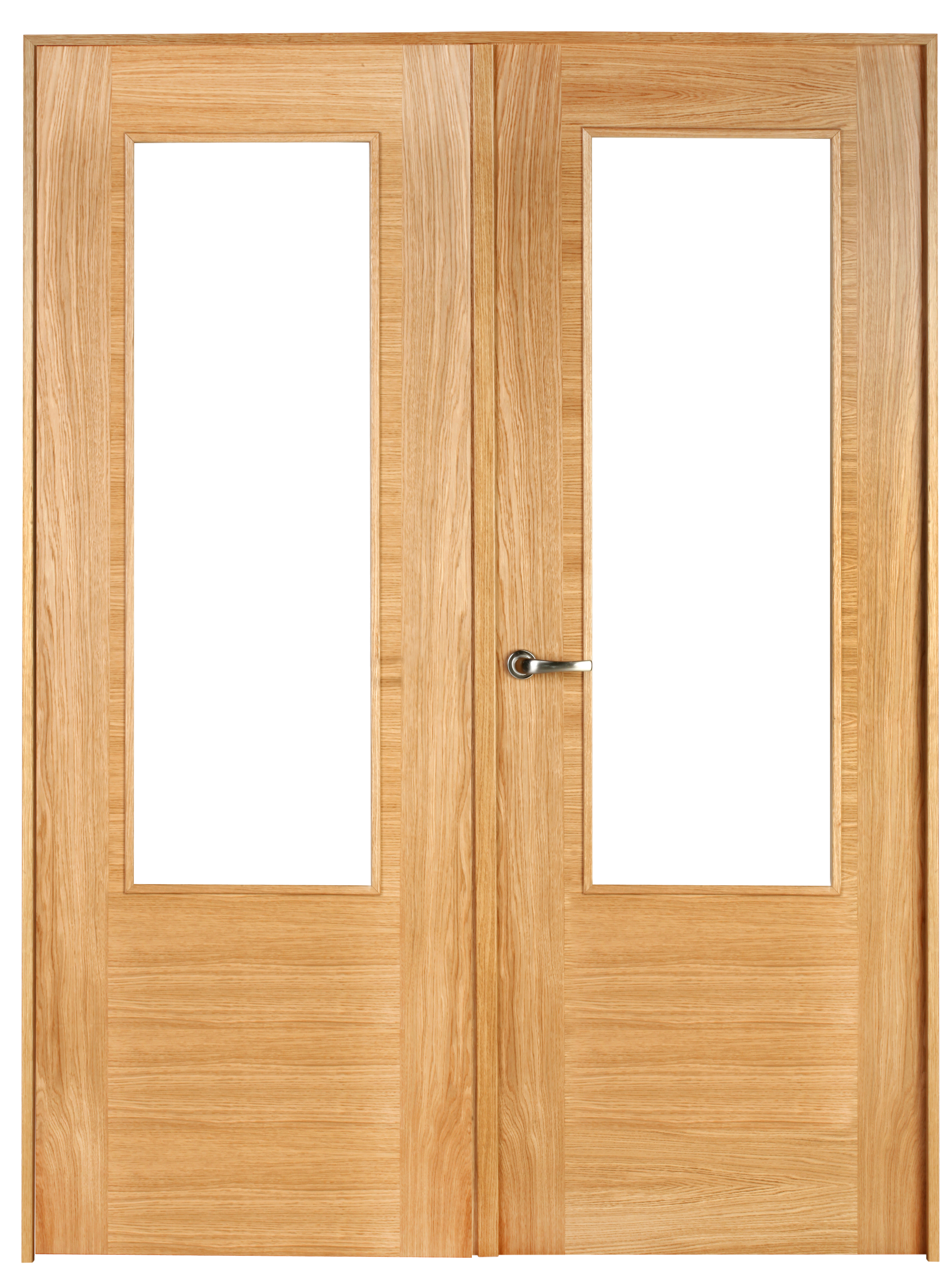 Puerta abatible niza roble line plus apertura derecha de 9x145 cm