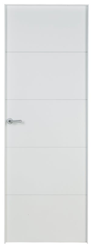 Puerta corredera Marsella Blanca Line Plus blanco de 82.5x203cm