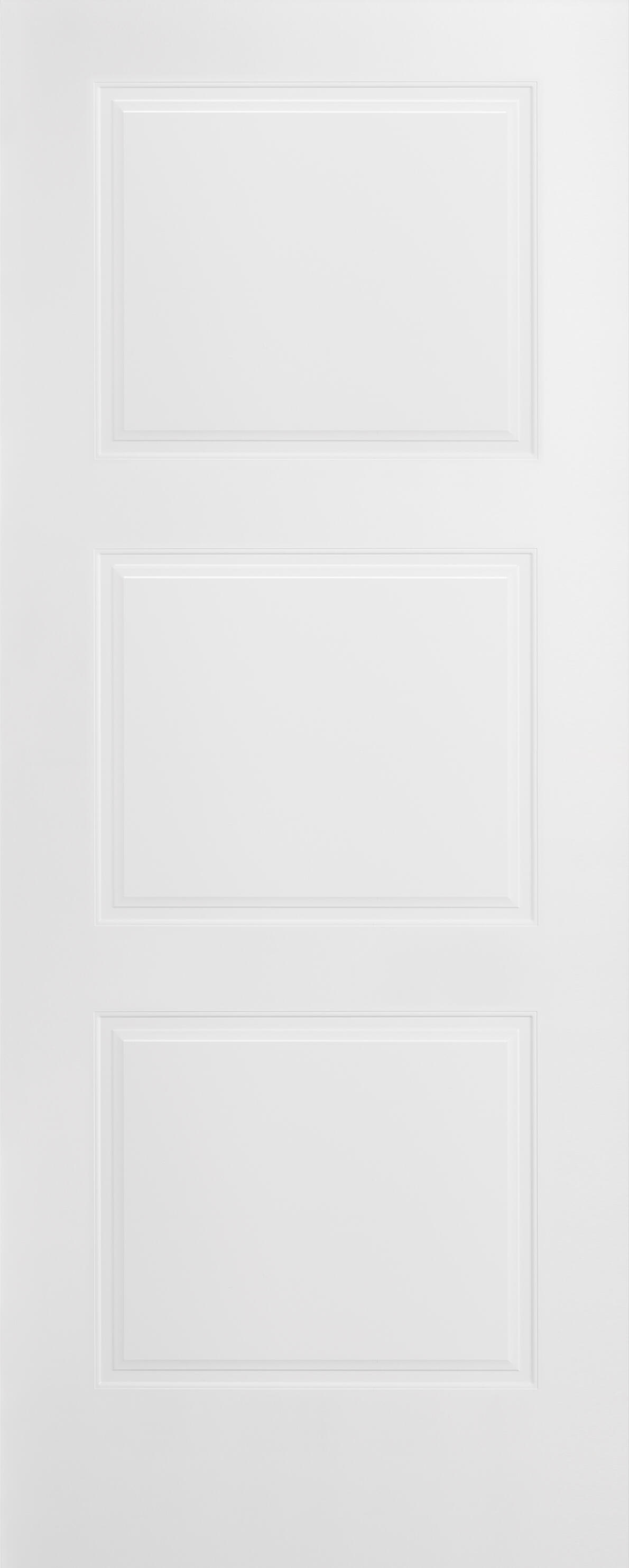 Puerta abatible monaco blanca line plus blanco izquierda de 92.5 cm