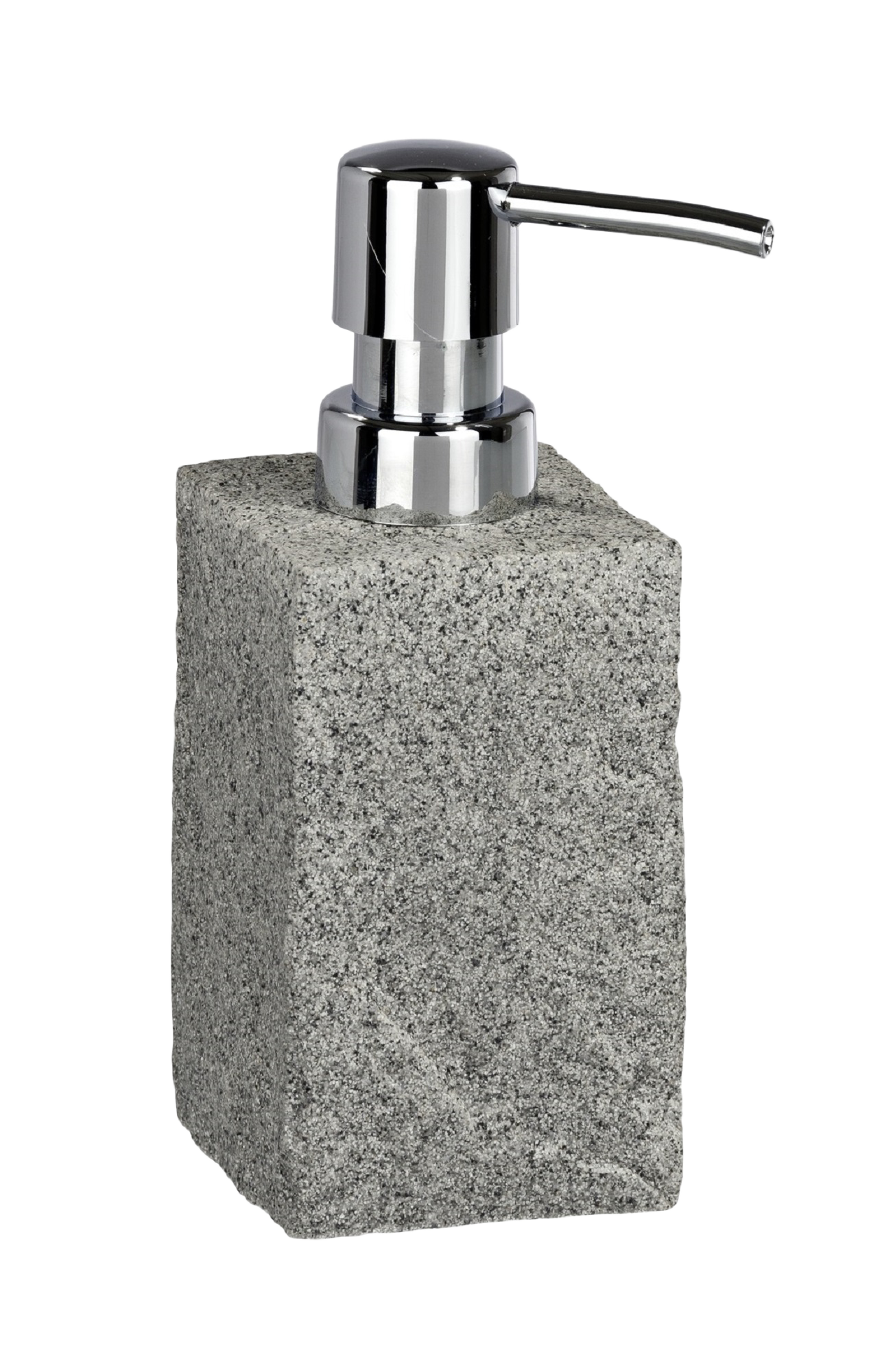 Dispensador de jabón granit gris piedra