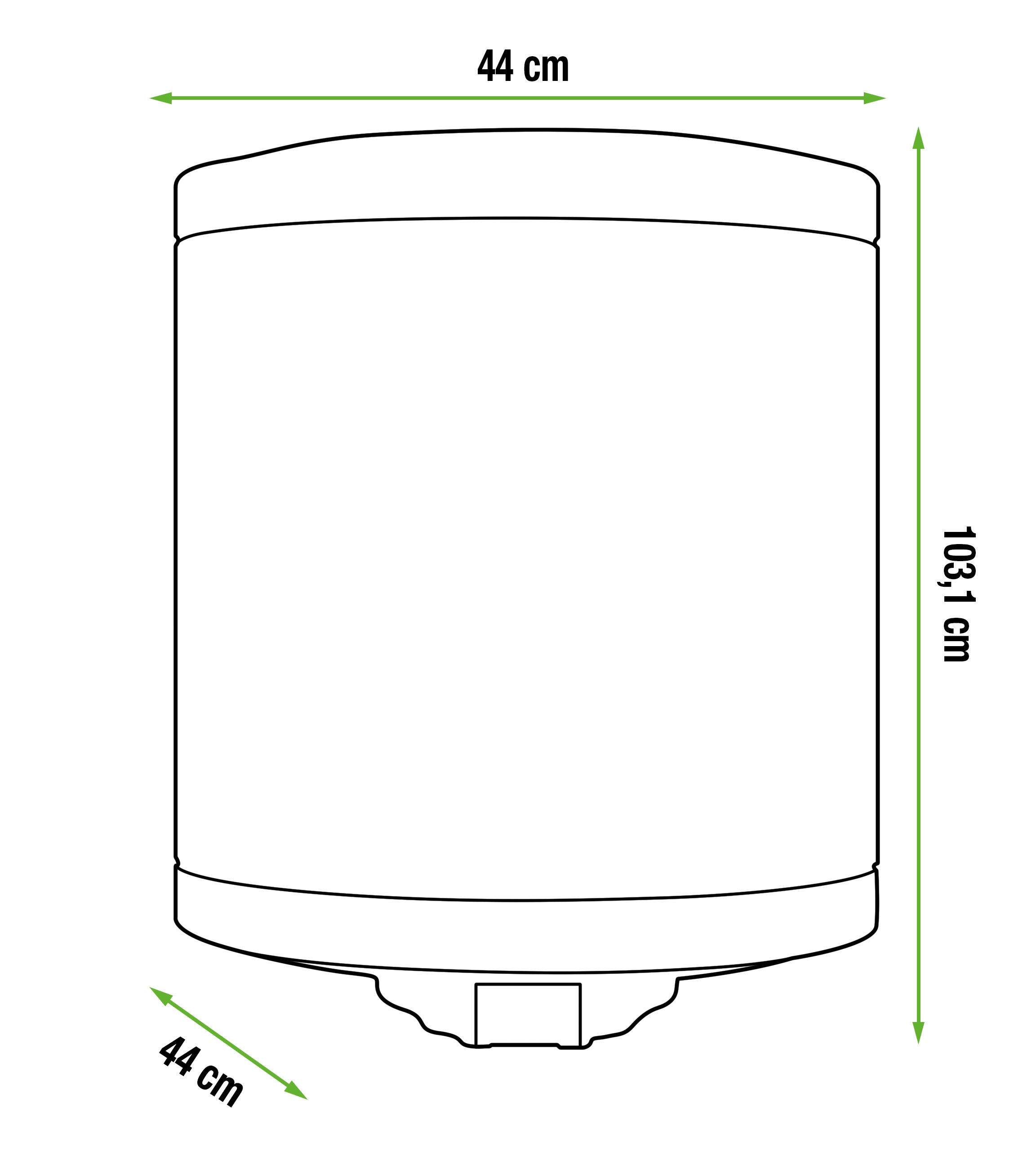 Termo Eléctrico BOSCH TRONIC 2000 100L | Leroy Merlin