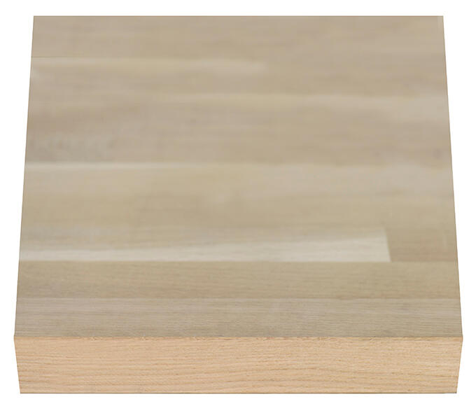 Encimera de cocina madera maciza roble 250x65 cm espesor 26mm