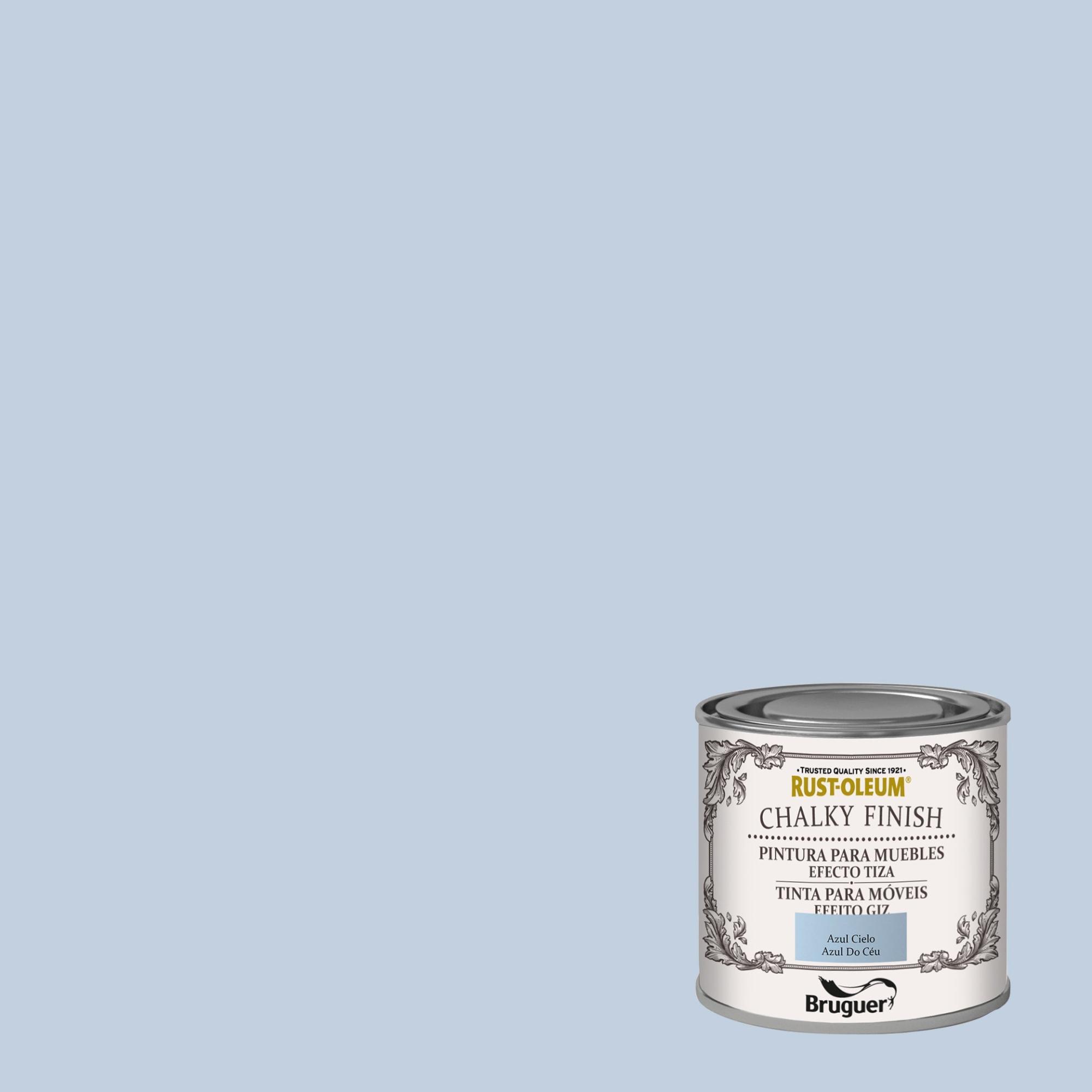 Pintura a la tiza chalky finish rust-oleum 125 ml azul cielo