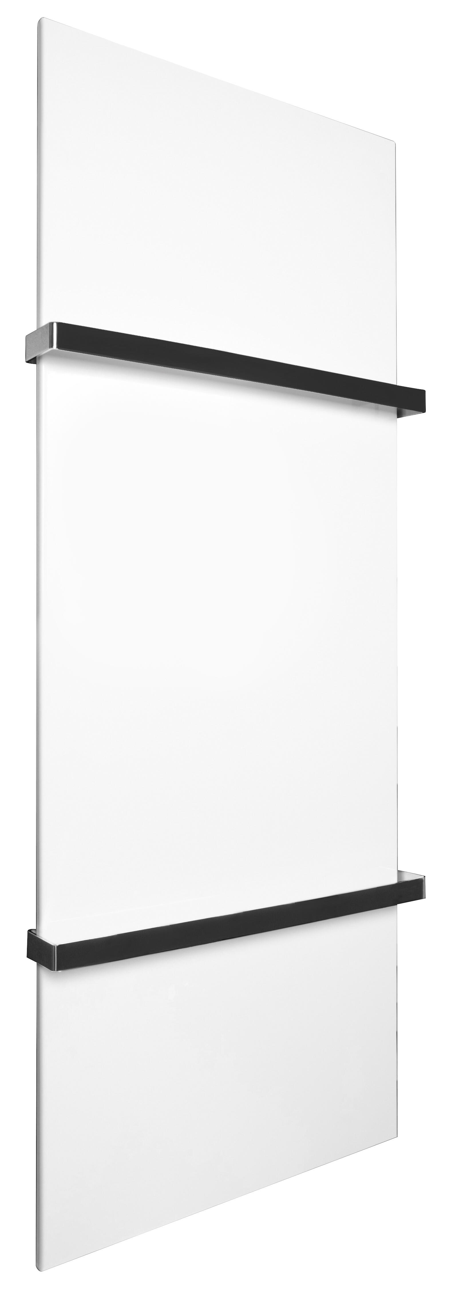 Radiador toallero de agua cicsa flat amón 120x45 color blanco