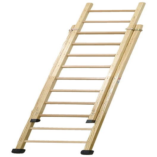 ≫ Comprar escalera de madera extensible ✓