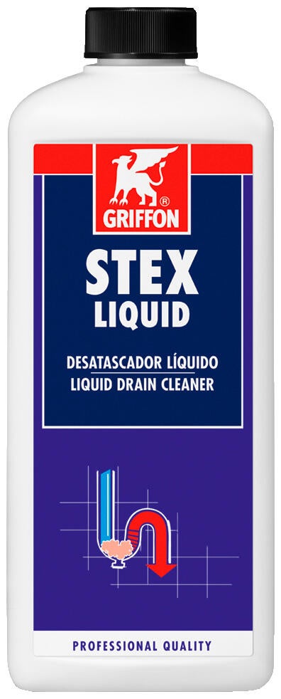 Desatascador químico líquido Stex de 1 lt. - DUKTO - Tienda online de  accesorios de fontanería.