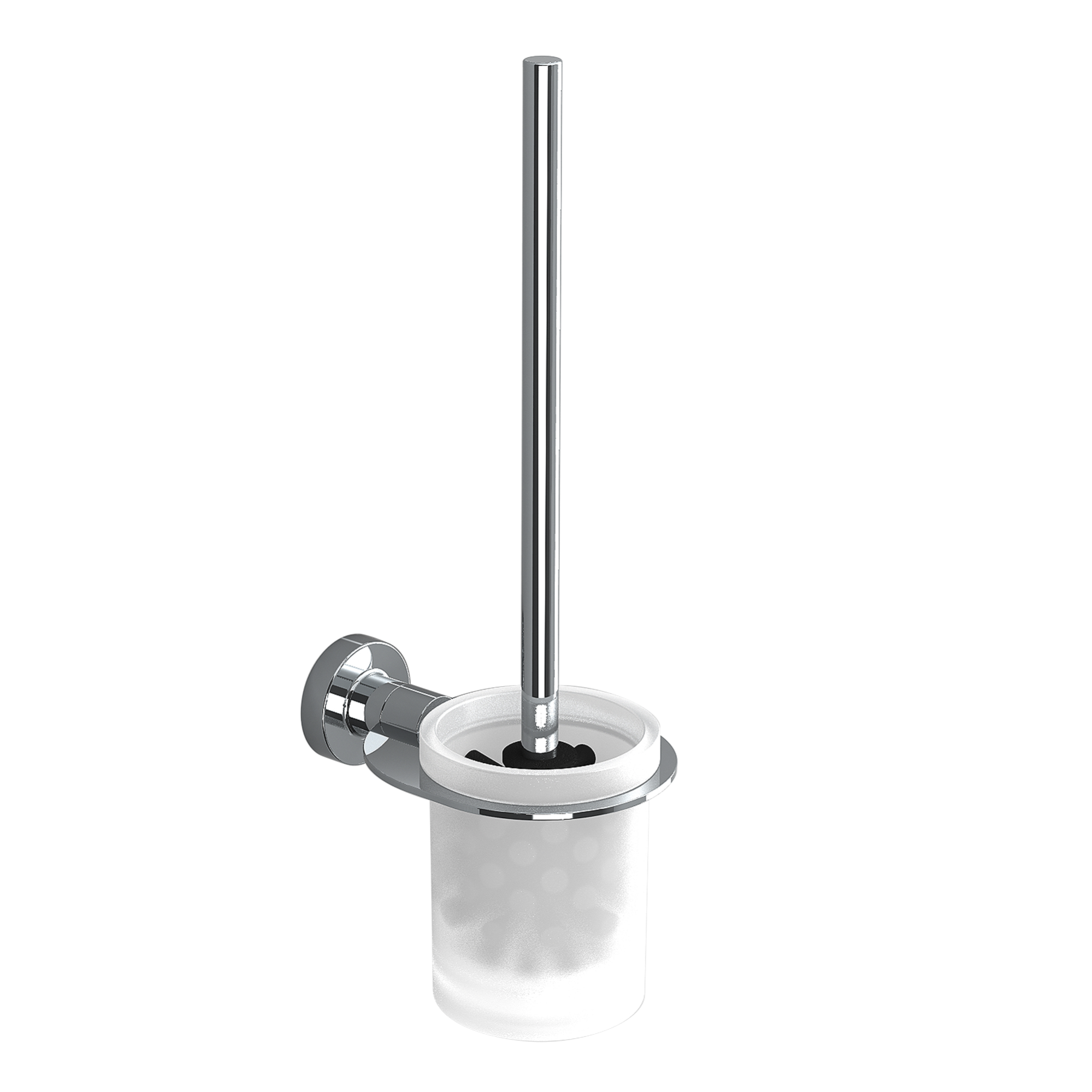 Escobillero architecture gris brillante de la marca CREABATH