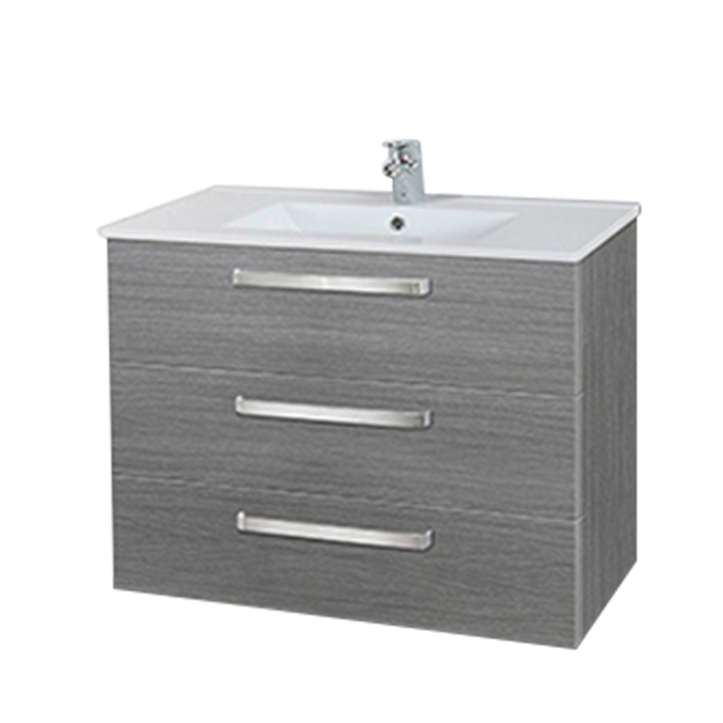 Mueble de baño winnipeg gris 90x48 cm