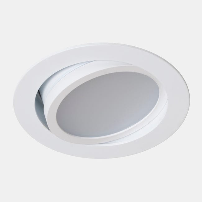 Foco orientable led INSPIRE gris / plata de 7w