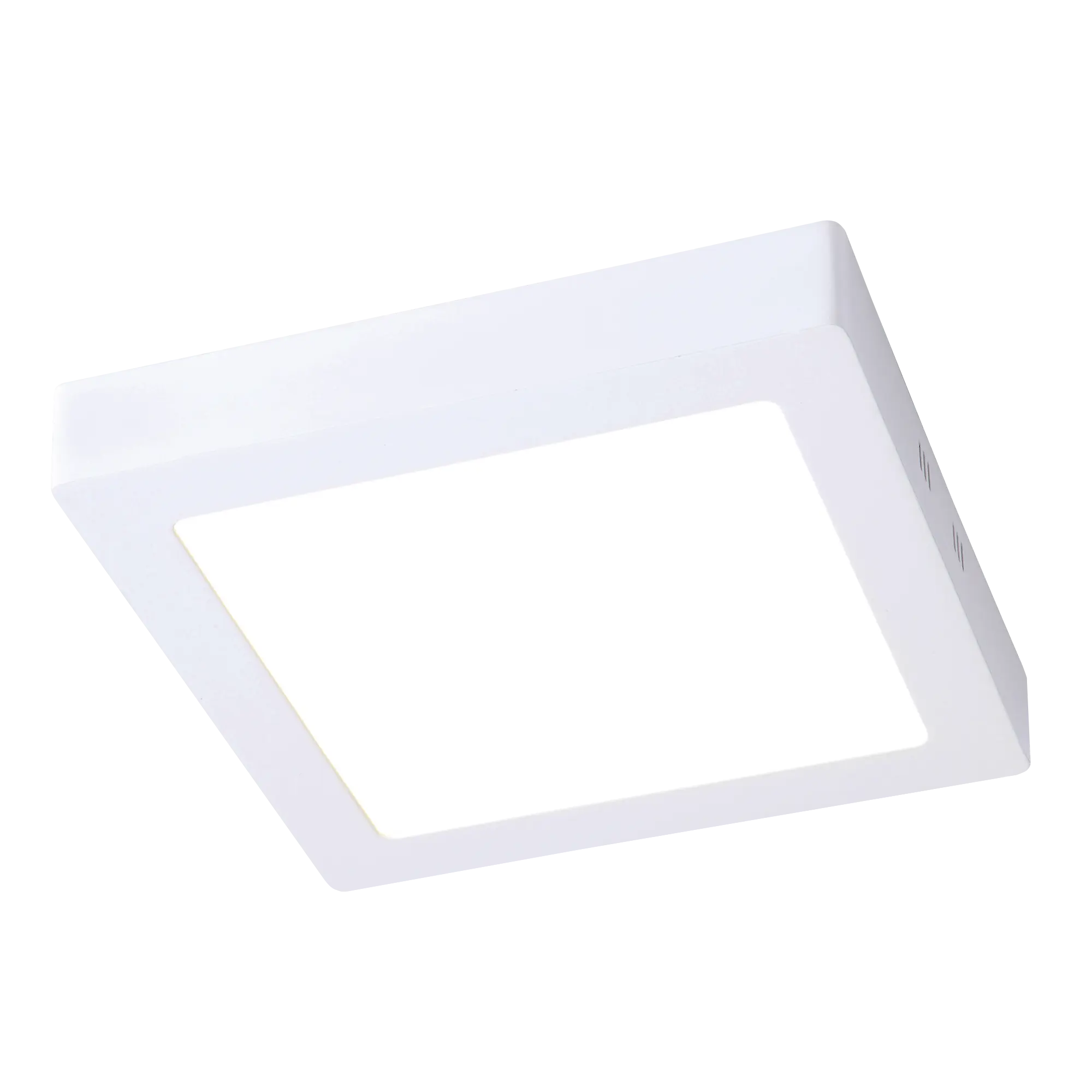 Foco downlight led superficie cuadrado blanco 18w 1480lm