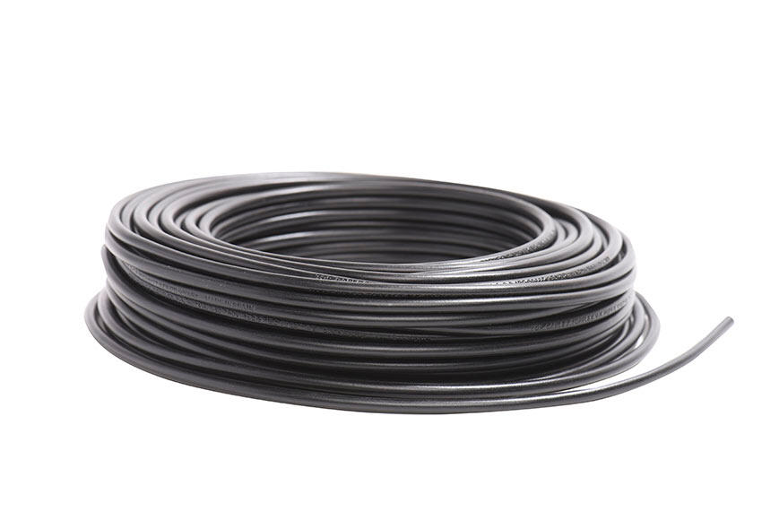 Cable electrico unipolar seccion 2.5 mm exterior 3.6 mm color verde